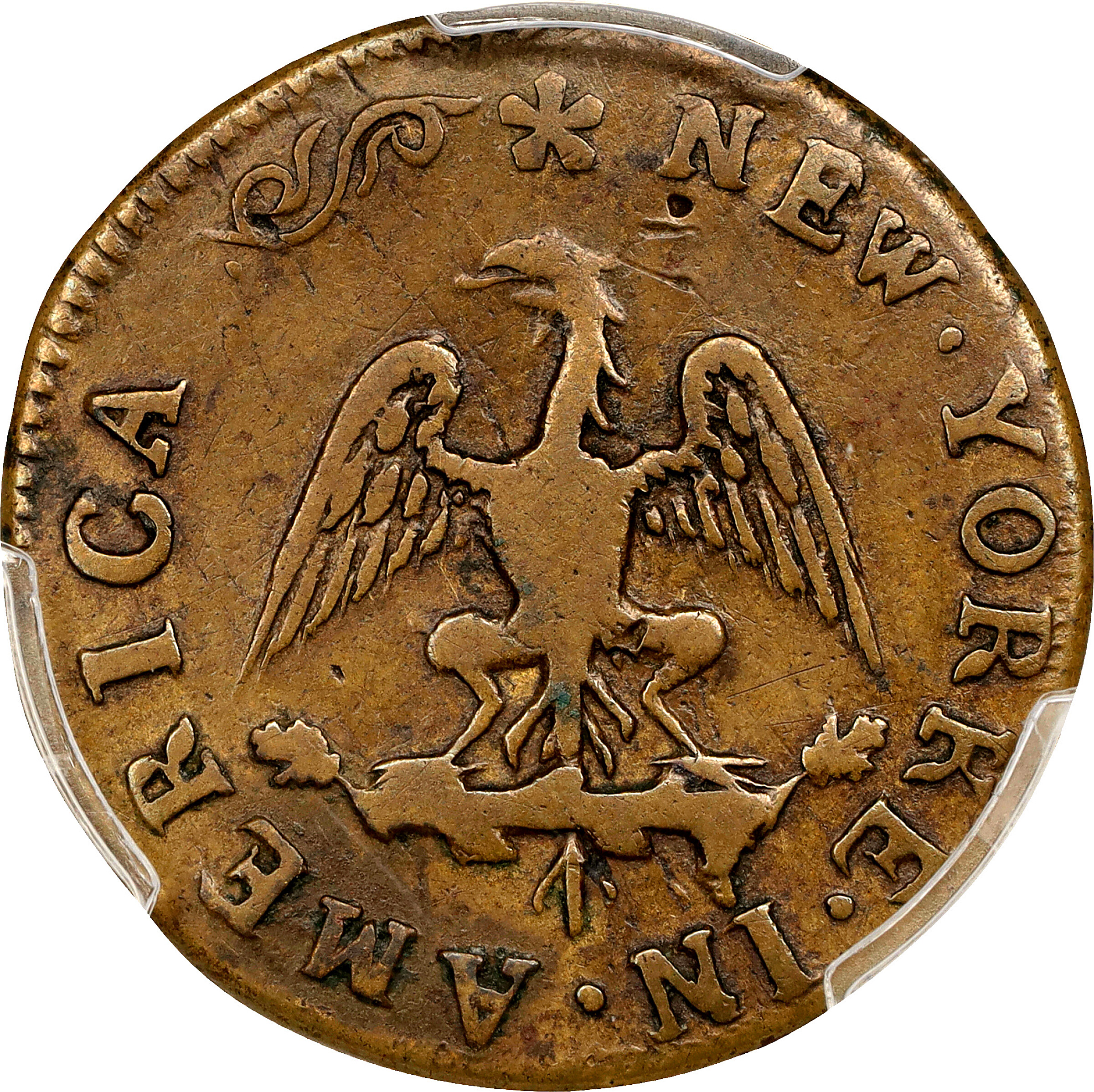 New Yorke Token Brass VF25 thumbnail 2