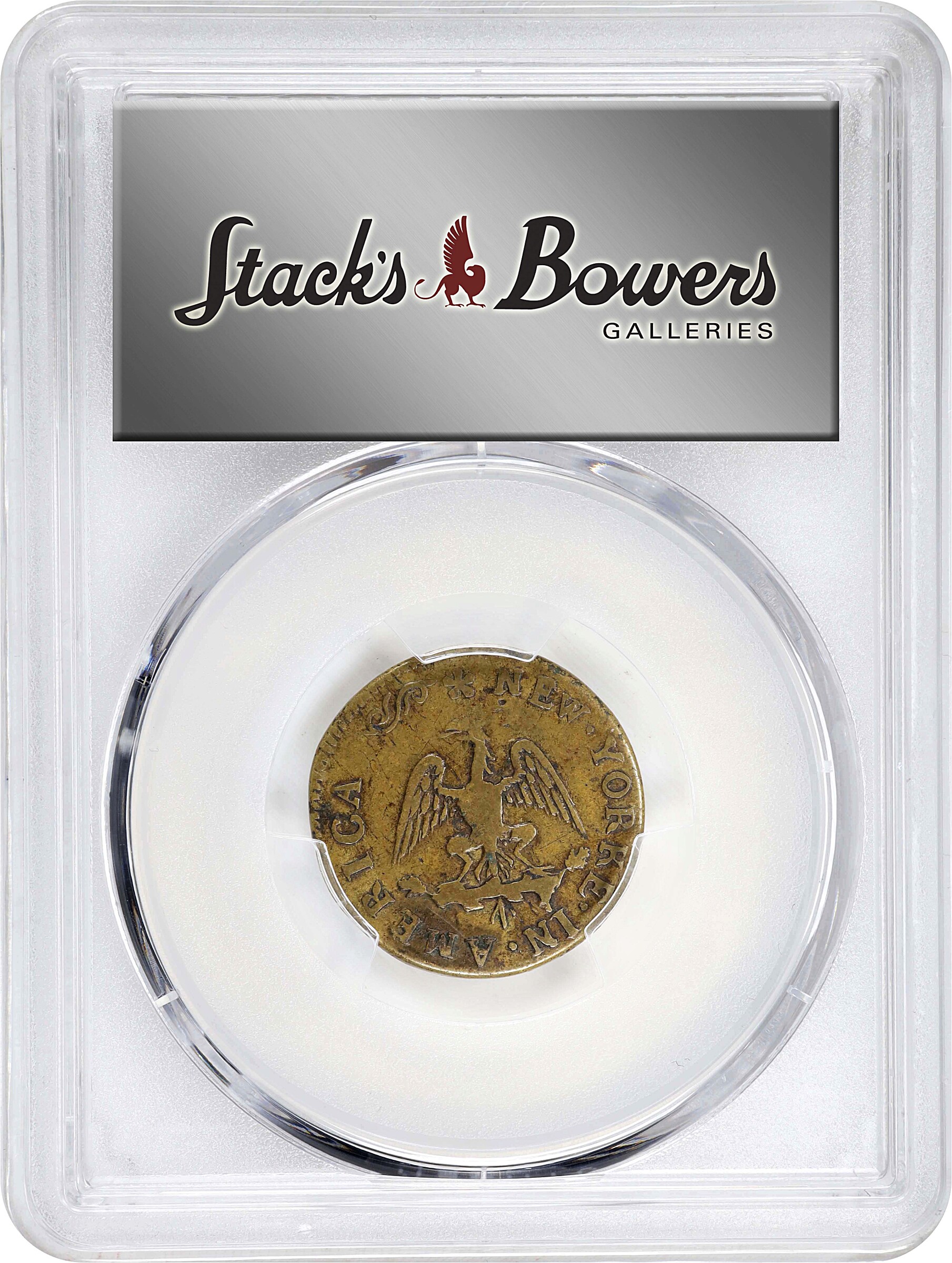 New Yorke Token Brass VF25 thumbnail 4
