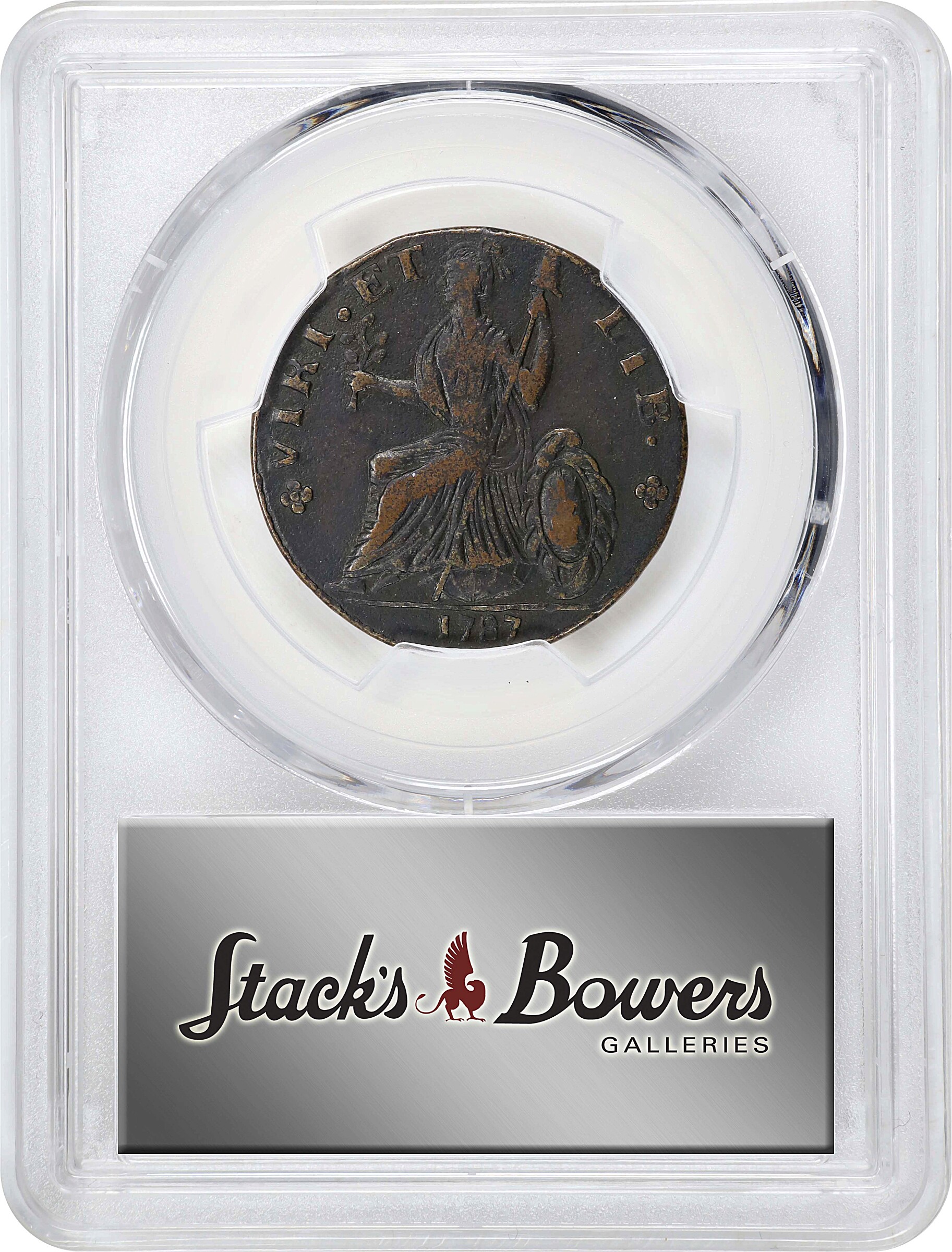1787 Copper Nova Eborac, Large Head MS BN MS60 BN thumbnail 24