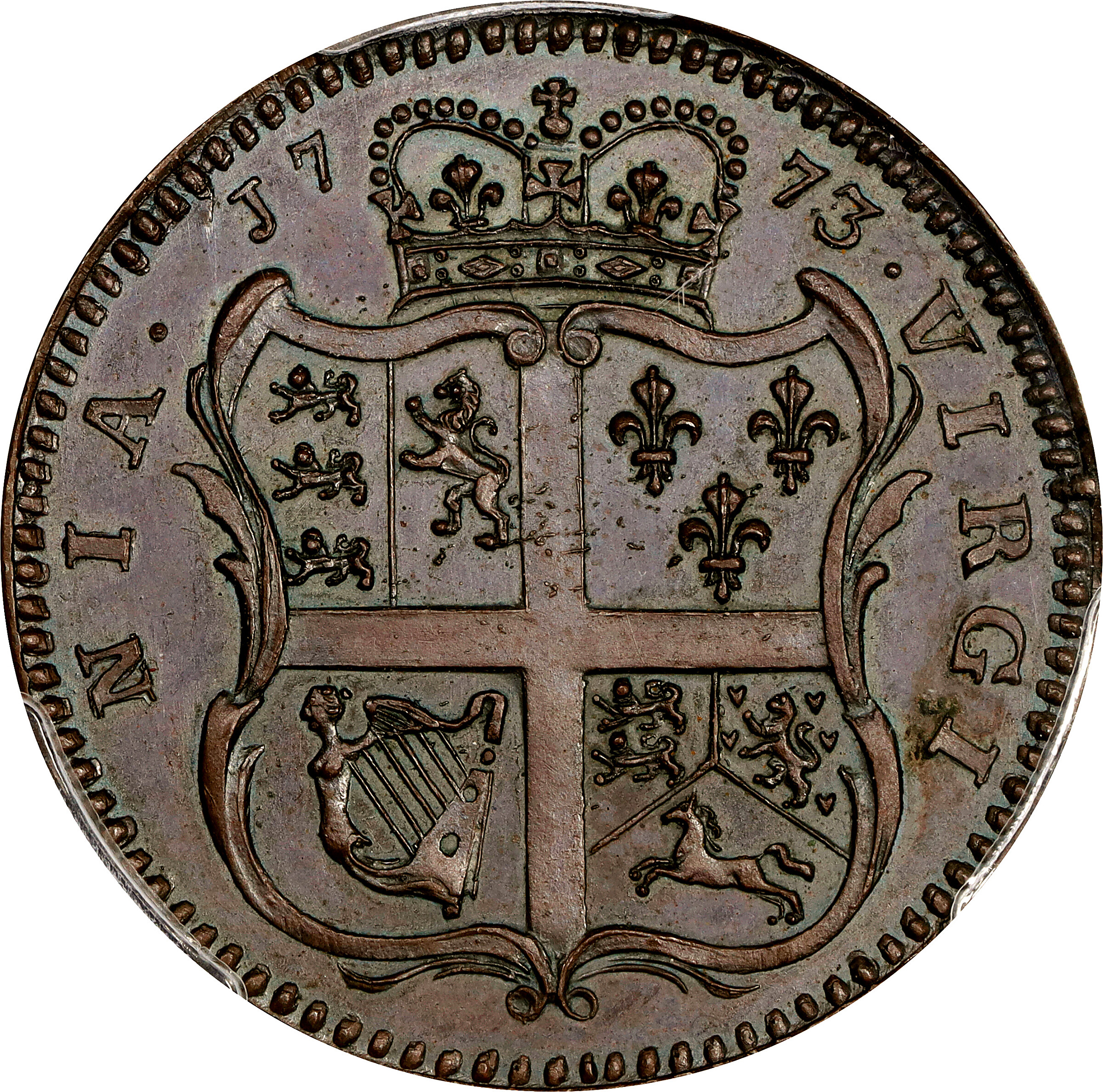 1773 1P Virginia PR BN PR64 BN thumbnail 6