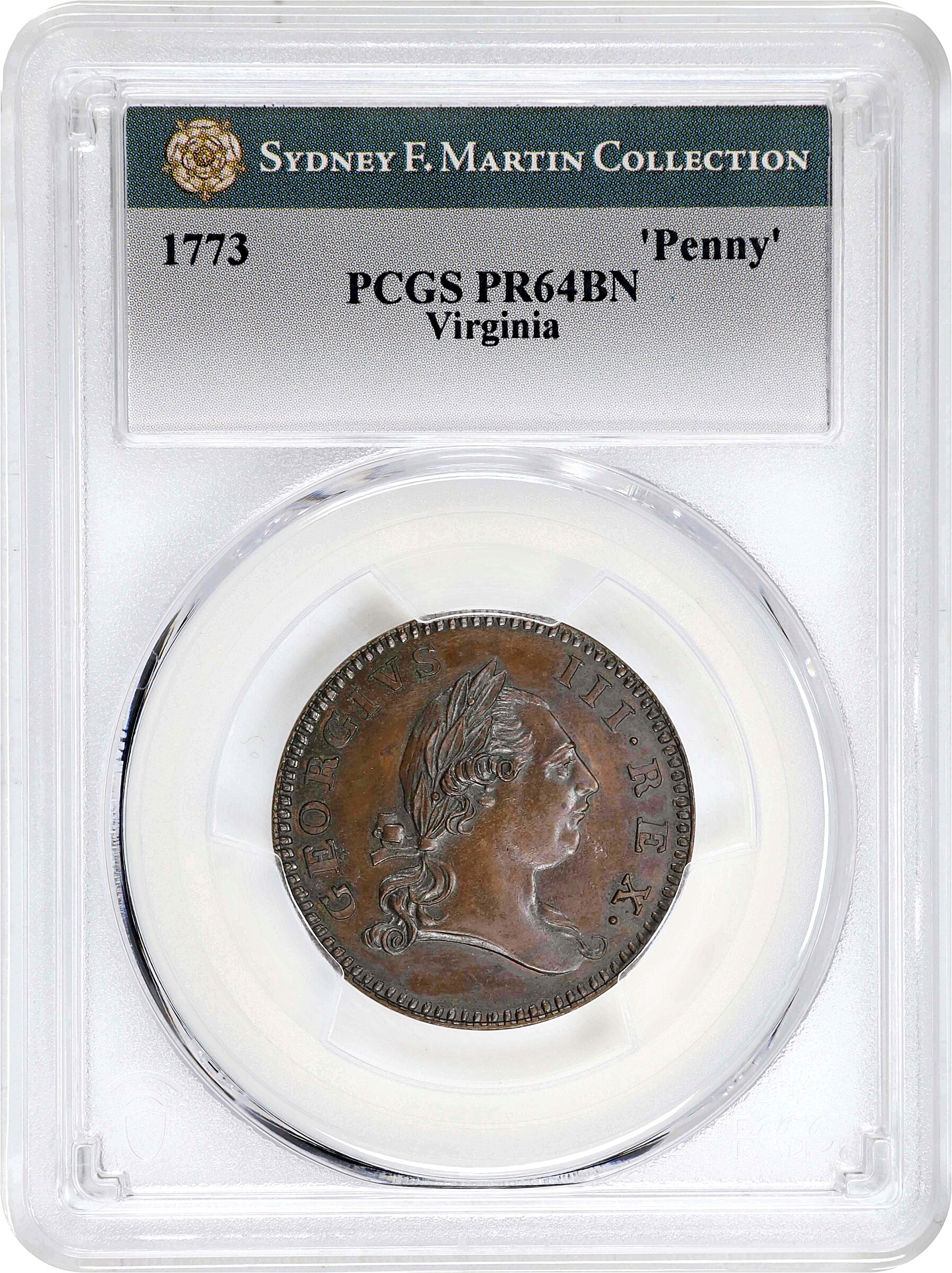 1773 1P Virginia PR BN PR64 BN thumbnail 7
