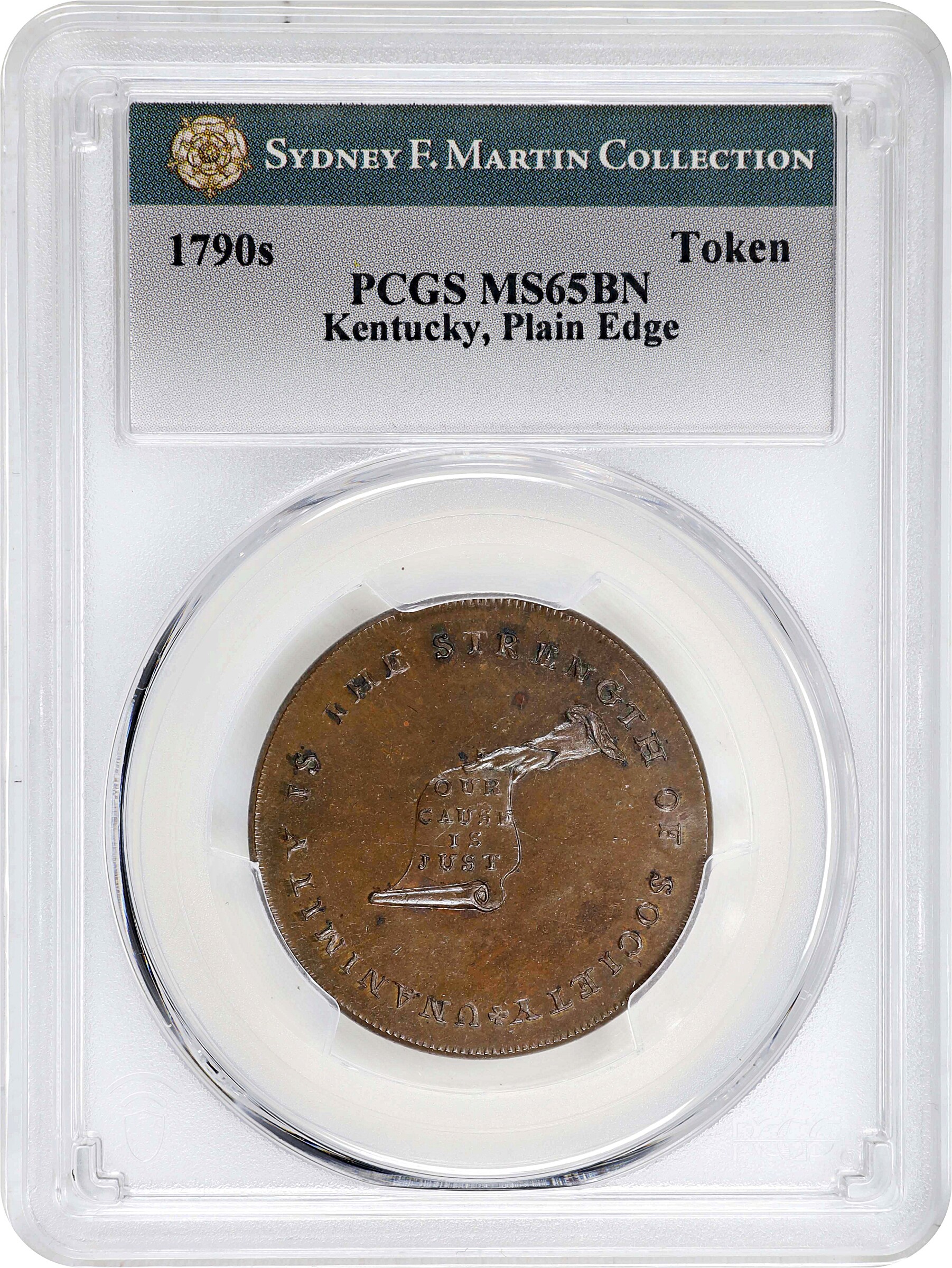 Kentucky Token Plain Edge MS BN MS65 BN thumbnail 3