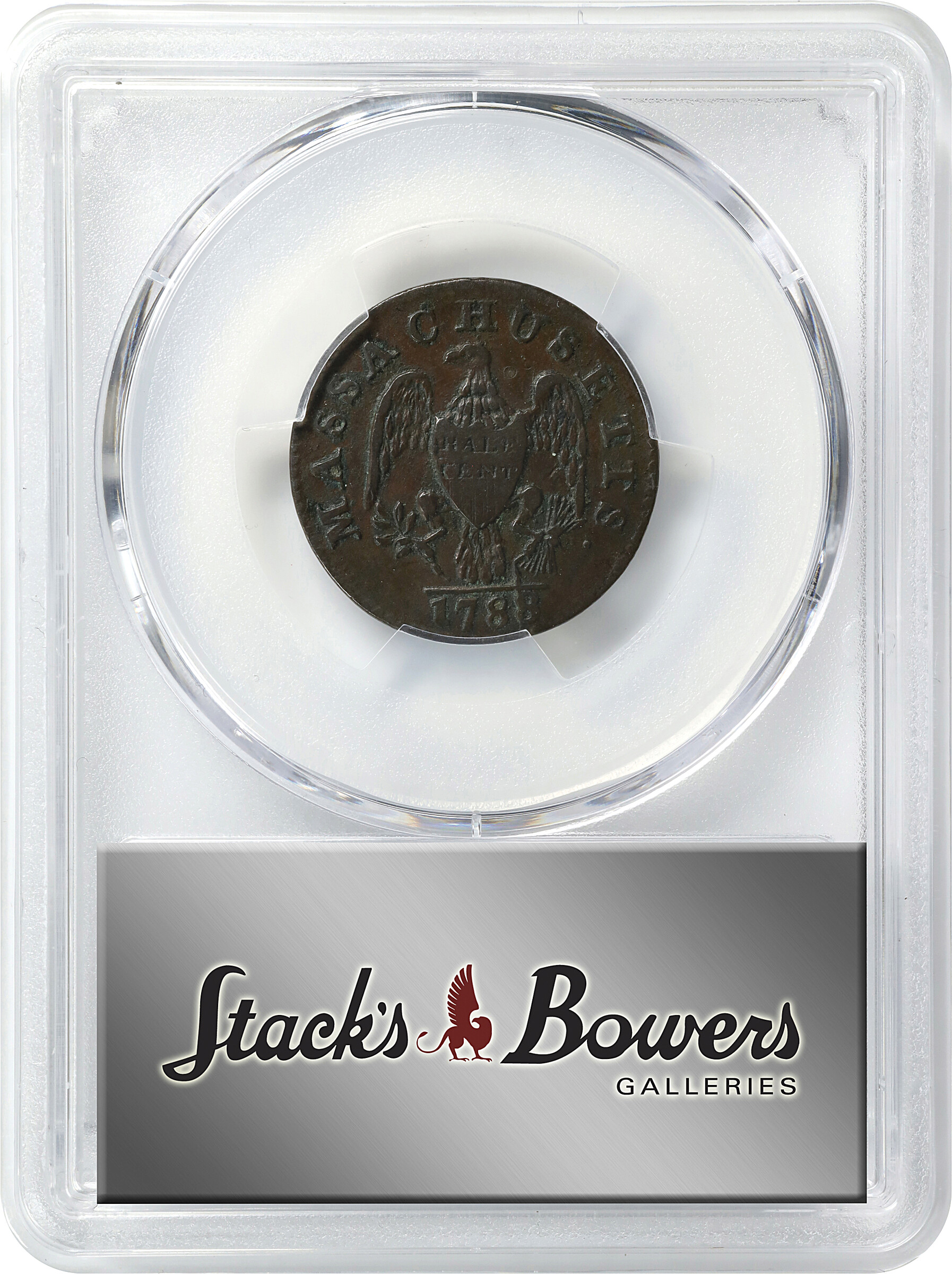 1788 1/2c Massachusetts MS BN XF45 BN thumbnail 4