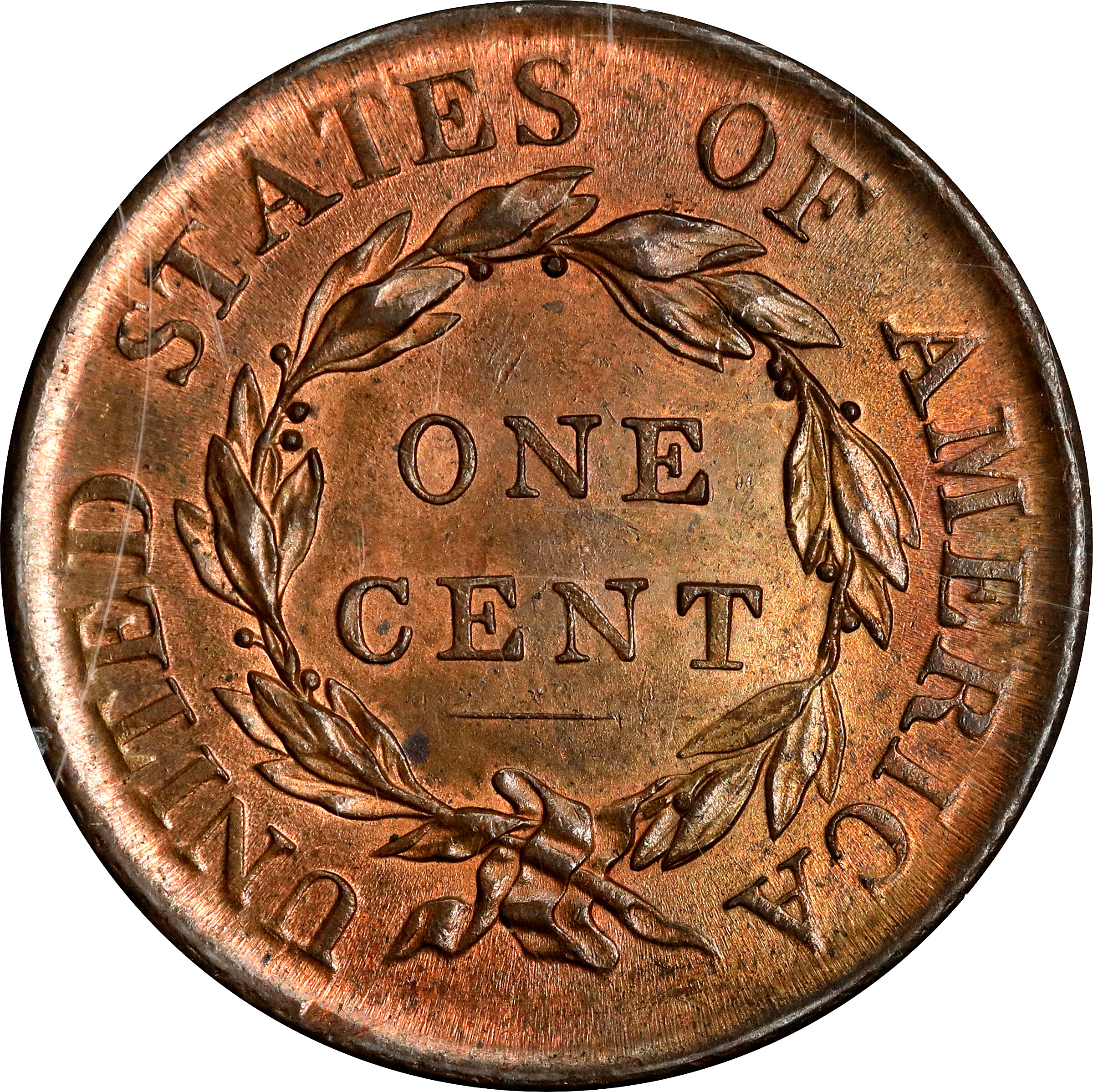 1818 1c MS RB MS64 RB thumbnail 3