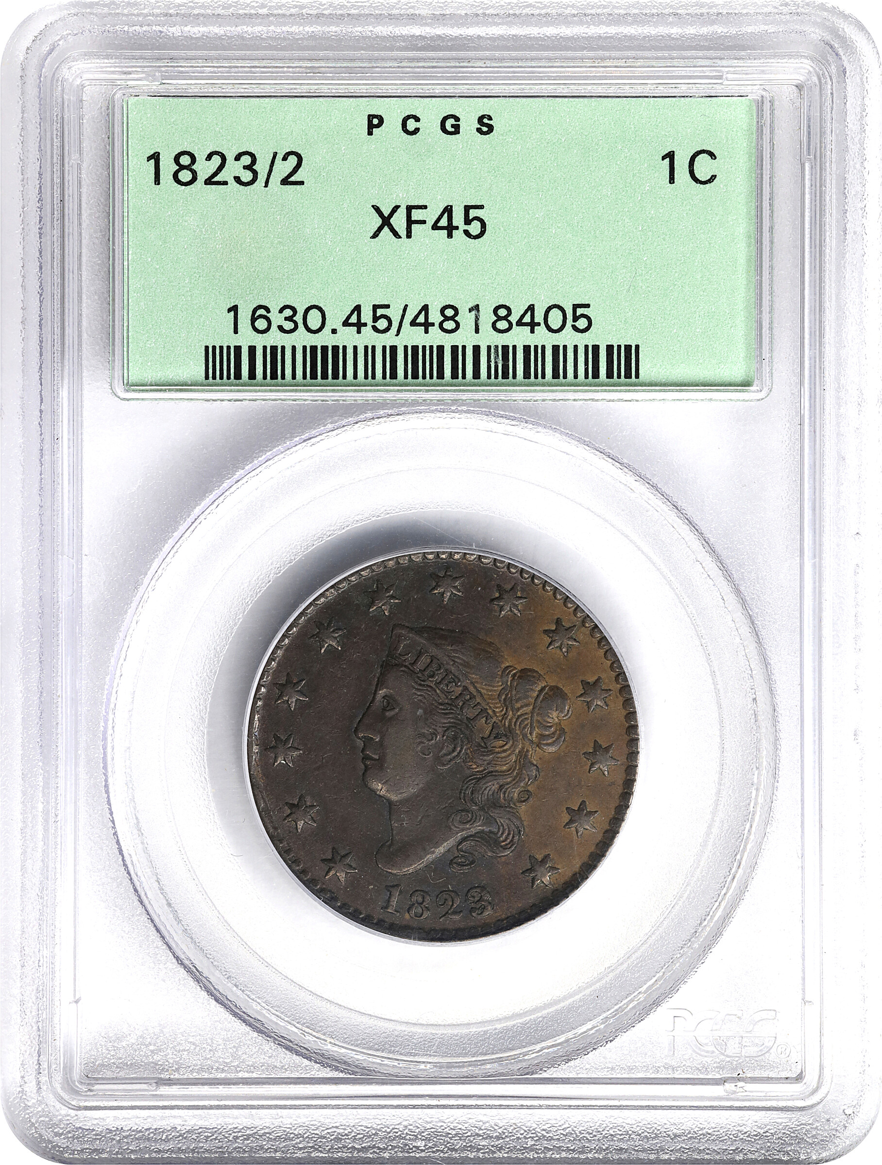 1823/2 1c MS BN MS60 BN thumbnail 22