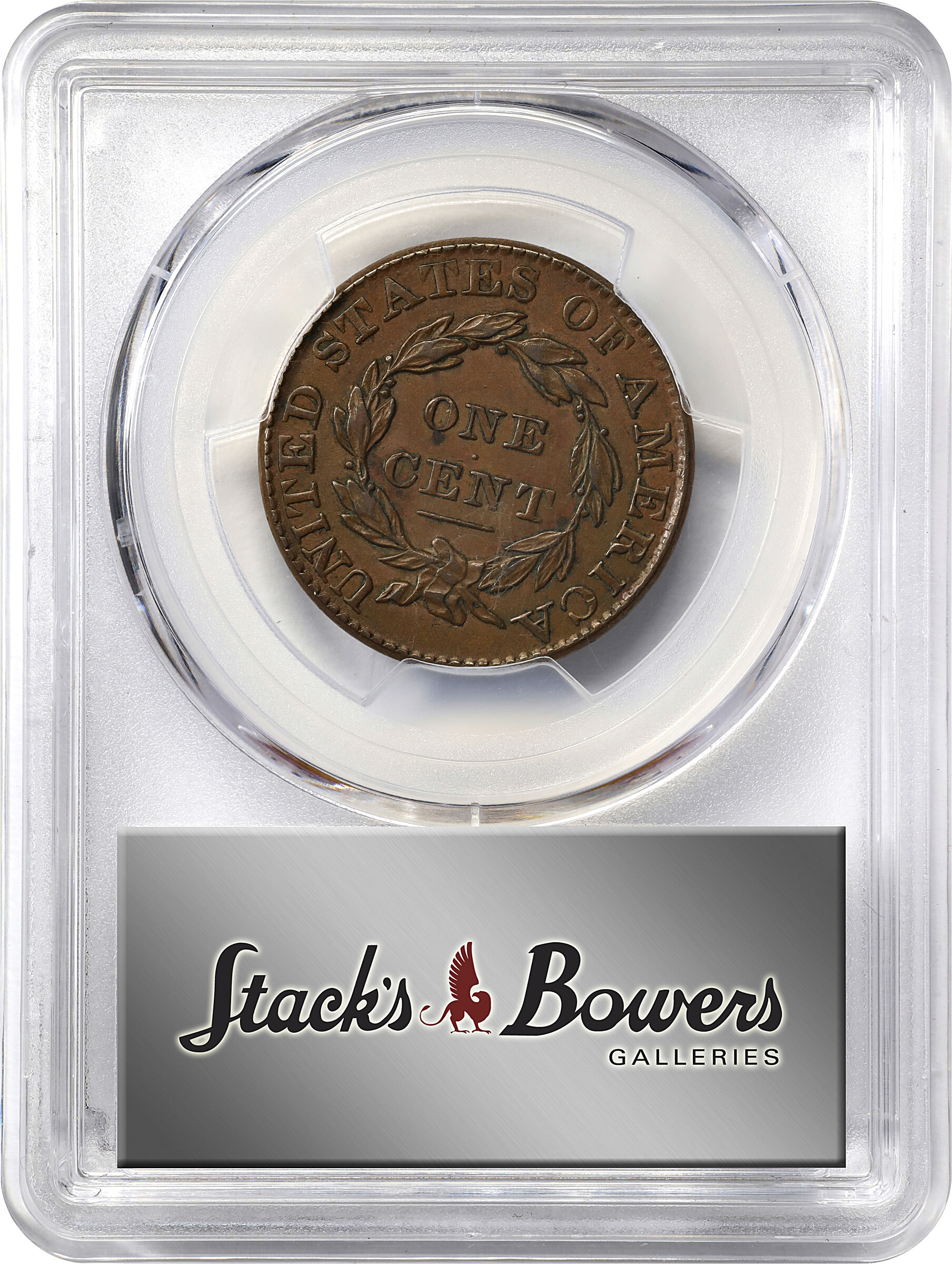1828 1c Large Narrow Date MS BN AU58 BN thumbnail 4