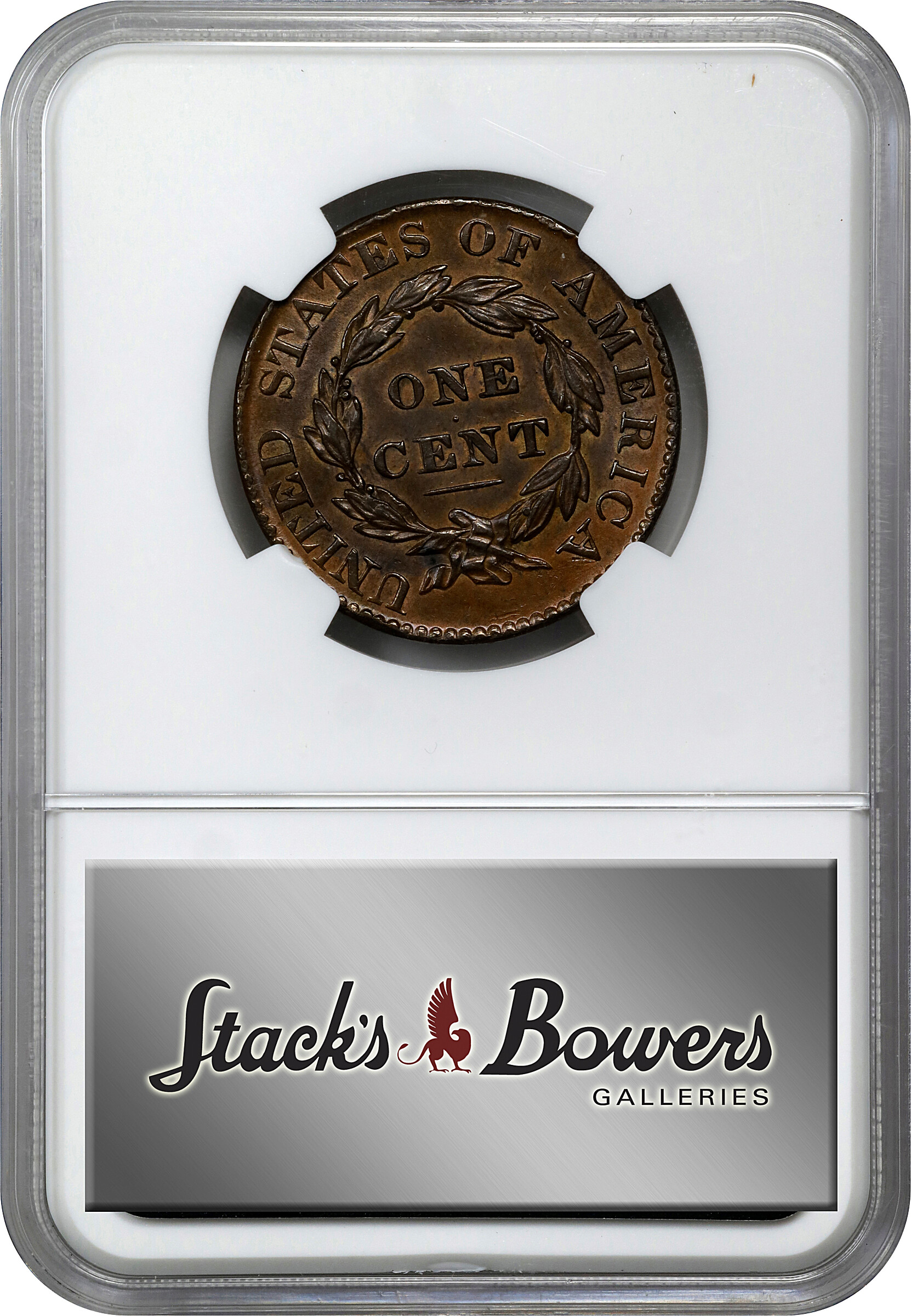 1829 1c Large Letters, N-2 MS BN AG3 BN thumbnail 24