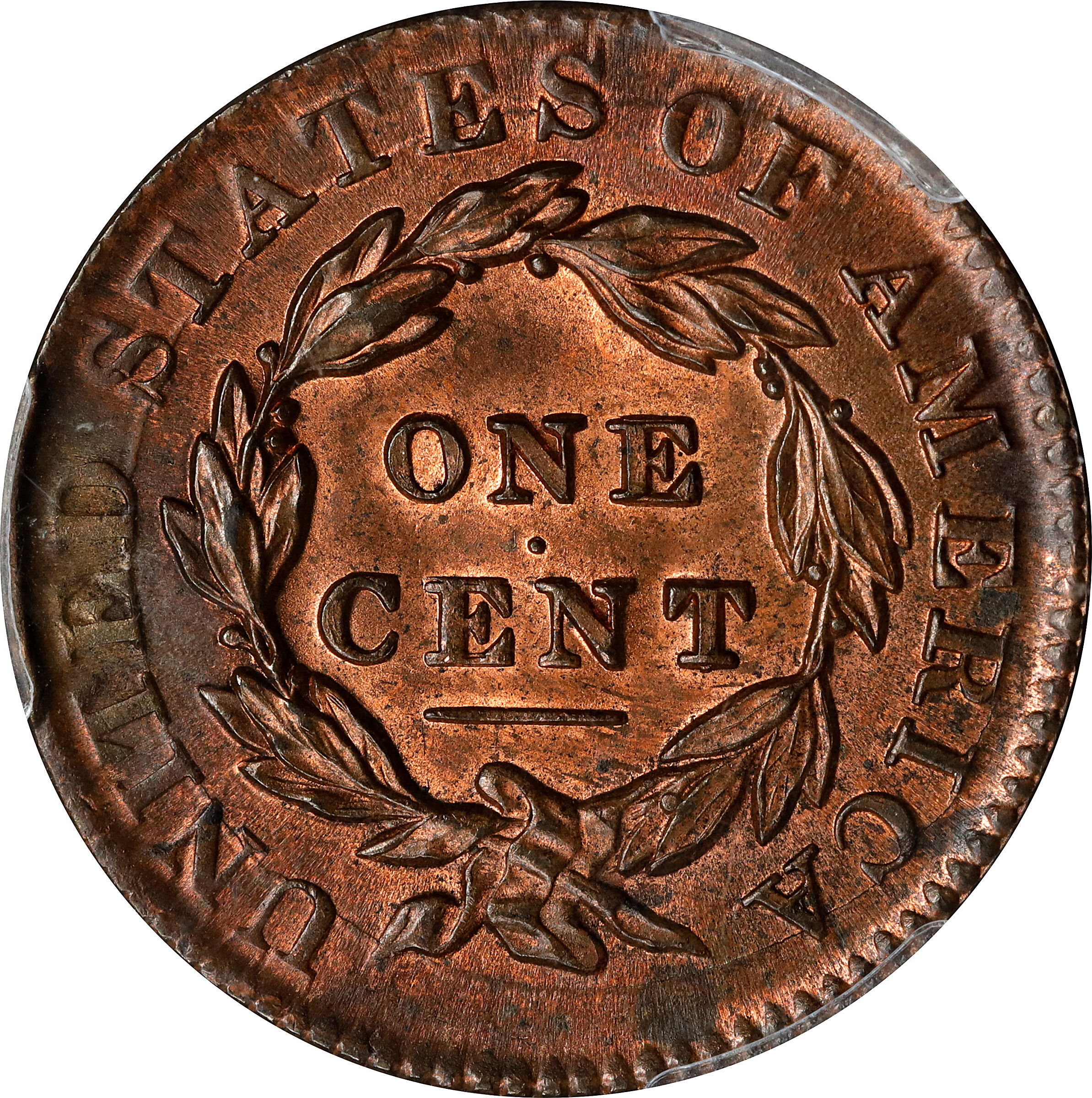 1833 1c MS RB MS64 RB thumbnail 5
