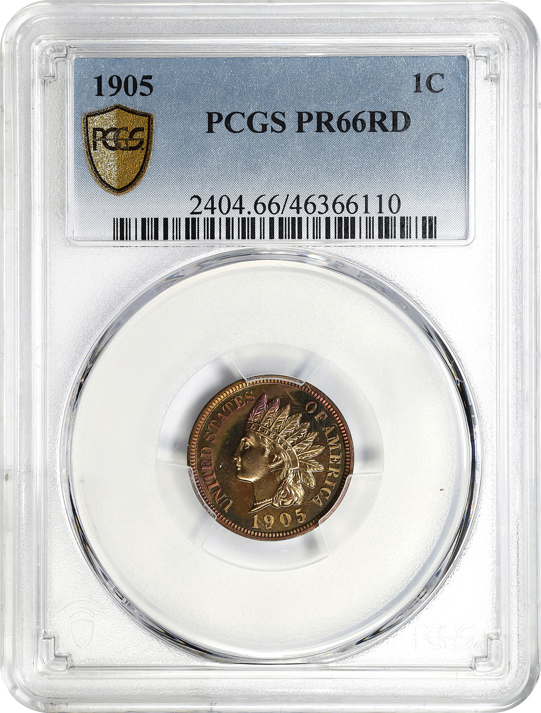 1905 1c PR RD PR66 RD thumbnail 7