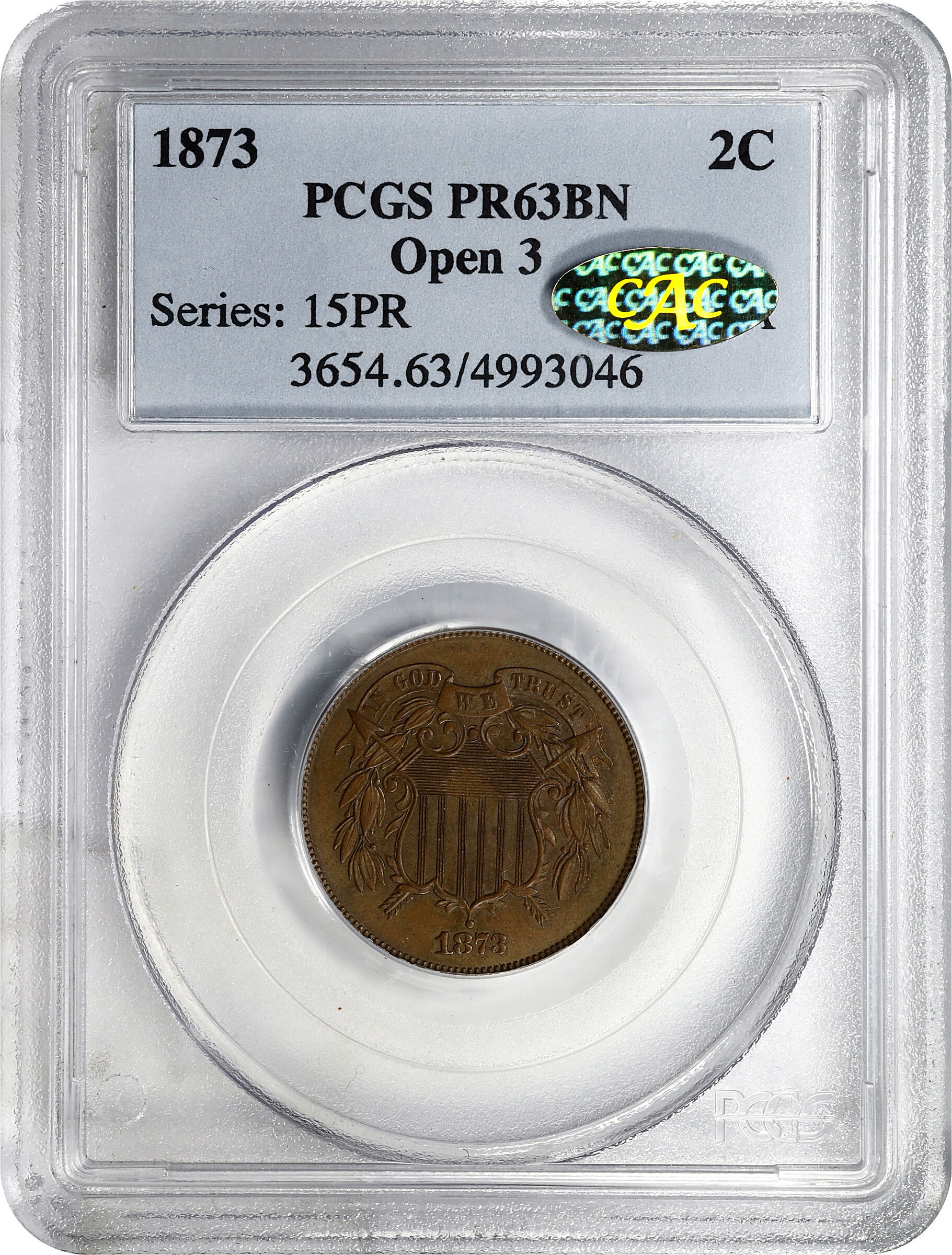 1873 2c Open 3 PR BN XF45 BN thumbnail 25