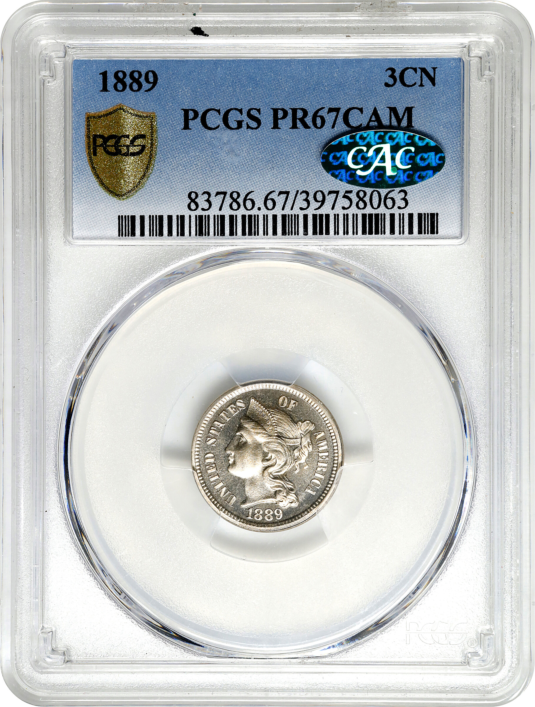1889 3cN PR CAM PR67 CAM thumbnail 10