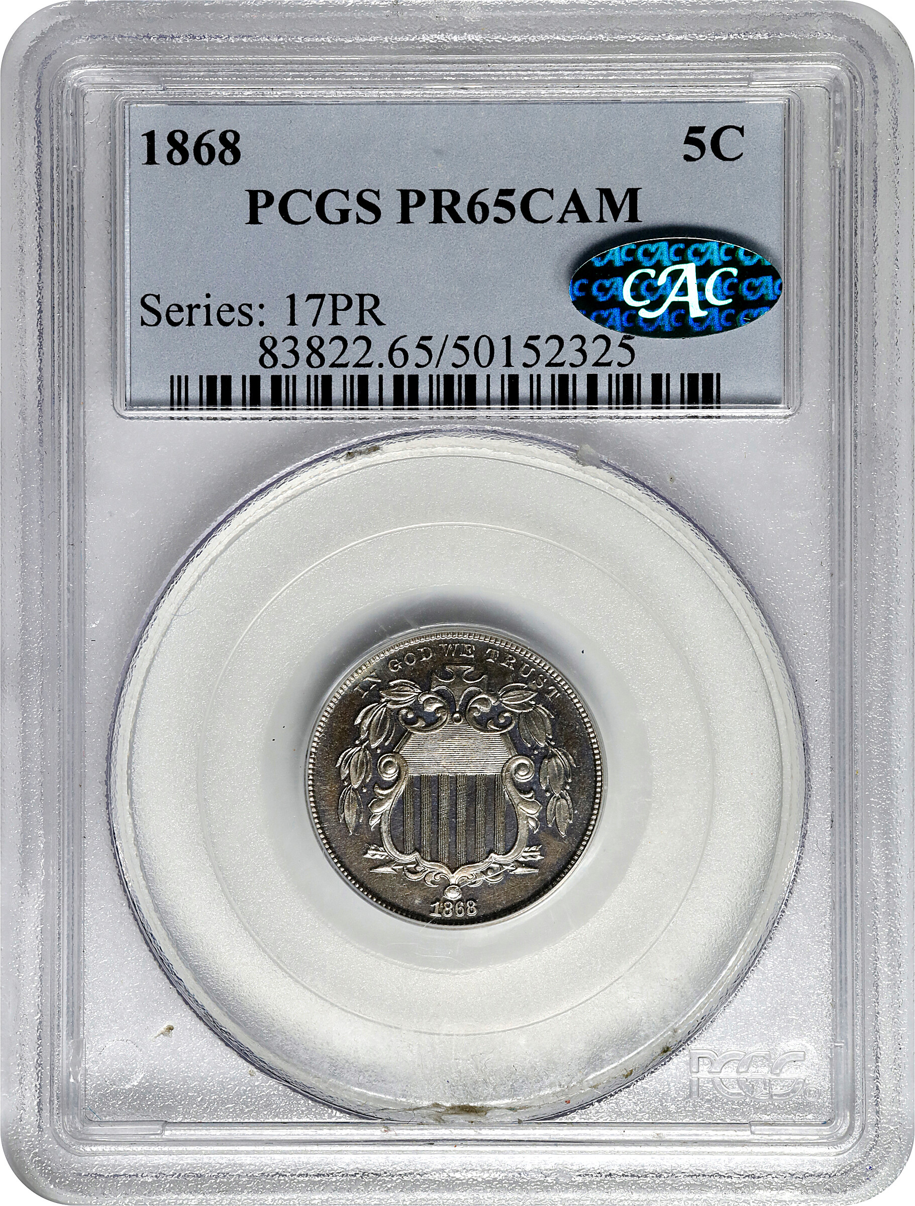 1868 5c PR CAM PR62 CAM thumbnail 16