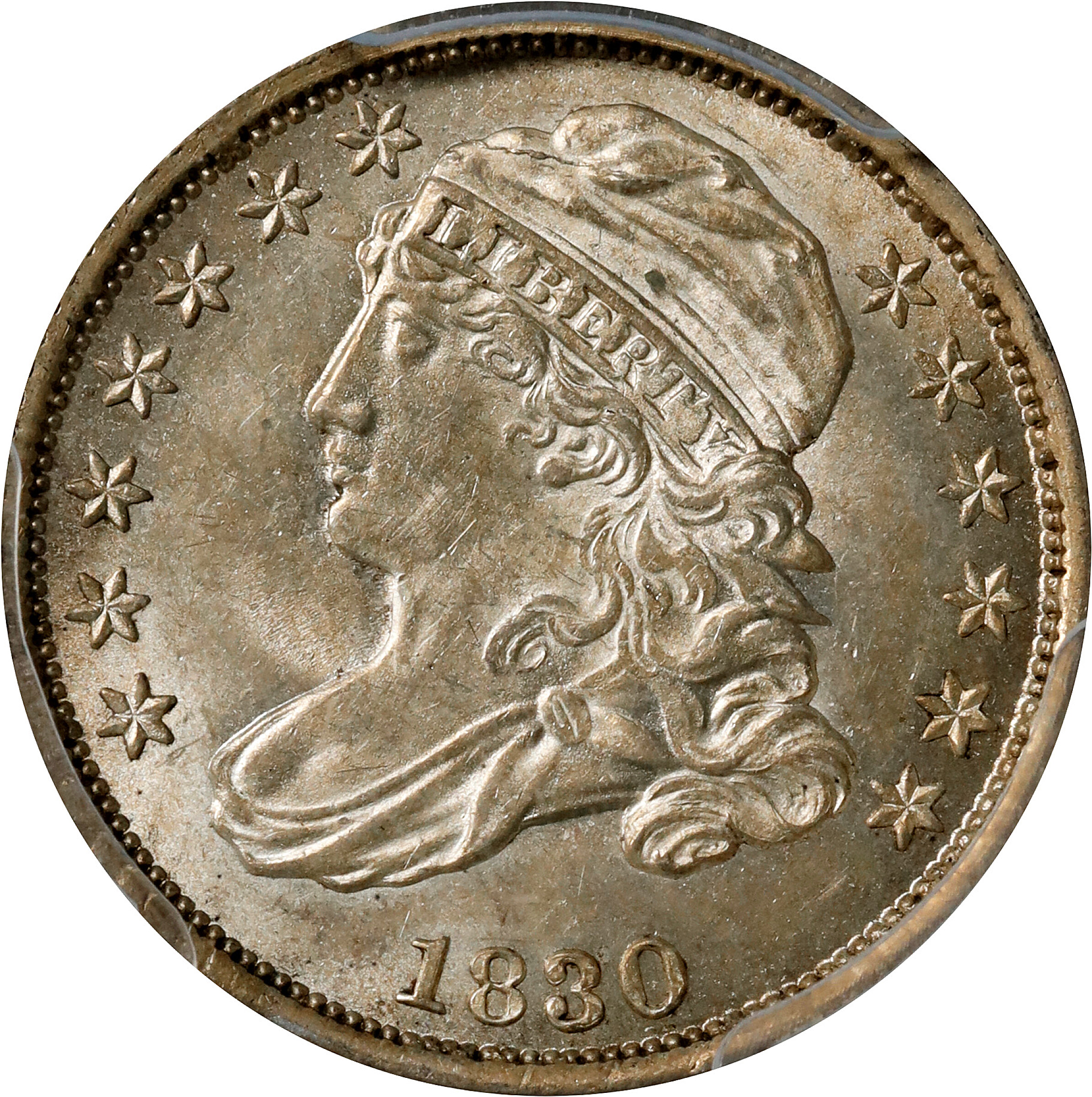 Image for 1830 10c Small 10C MS63 CAC