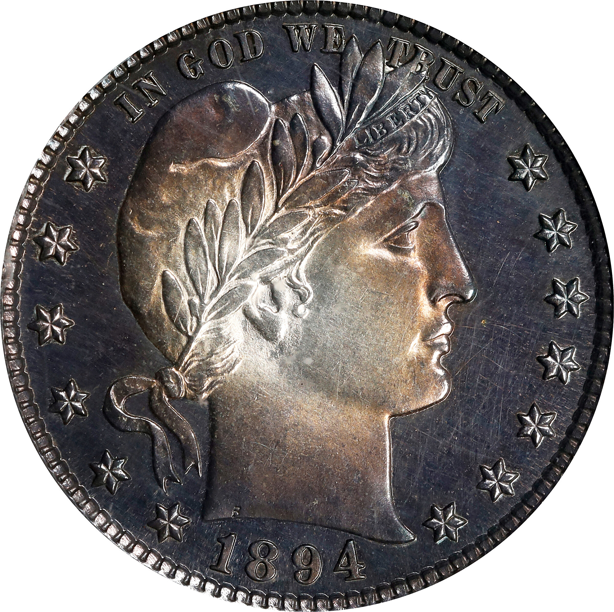 1894 Barber Quarter. Proof-62 Cameo (PCGS).