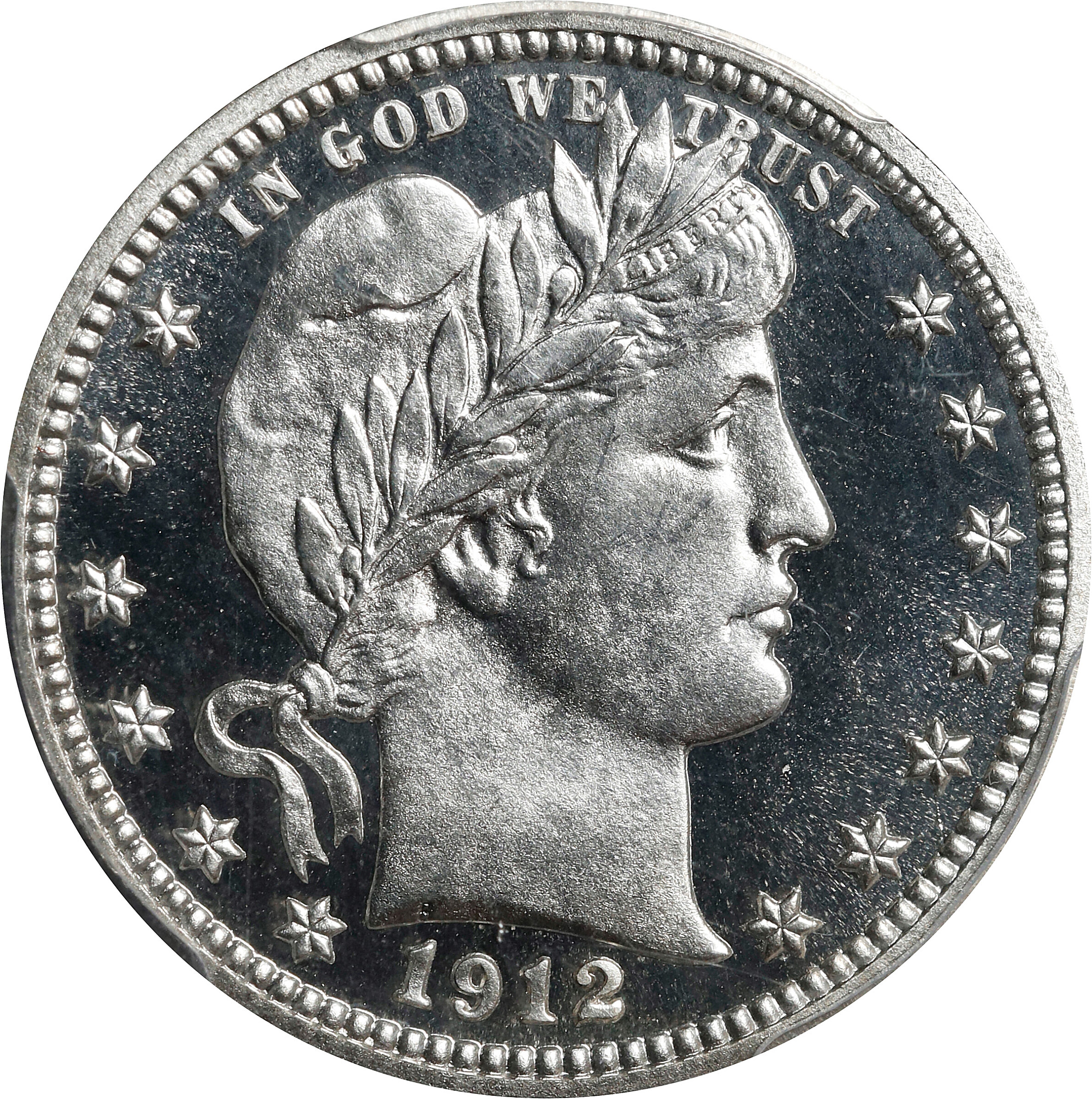 1912 Barber Quarter. Proof-66+ Cameo (PCGS). CAC.