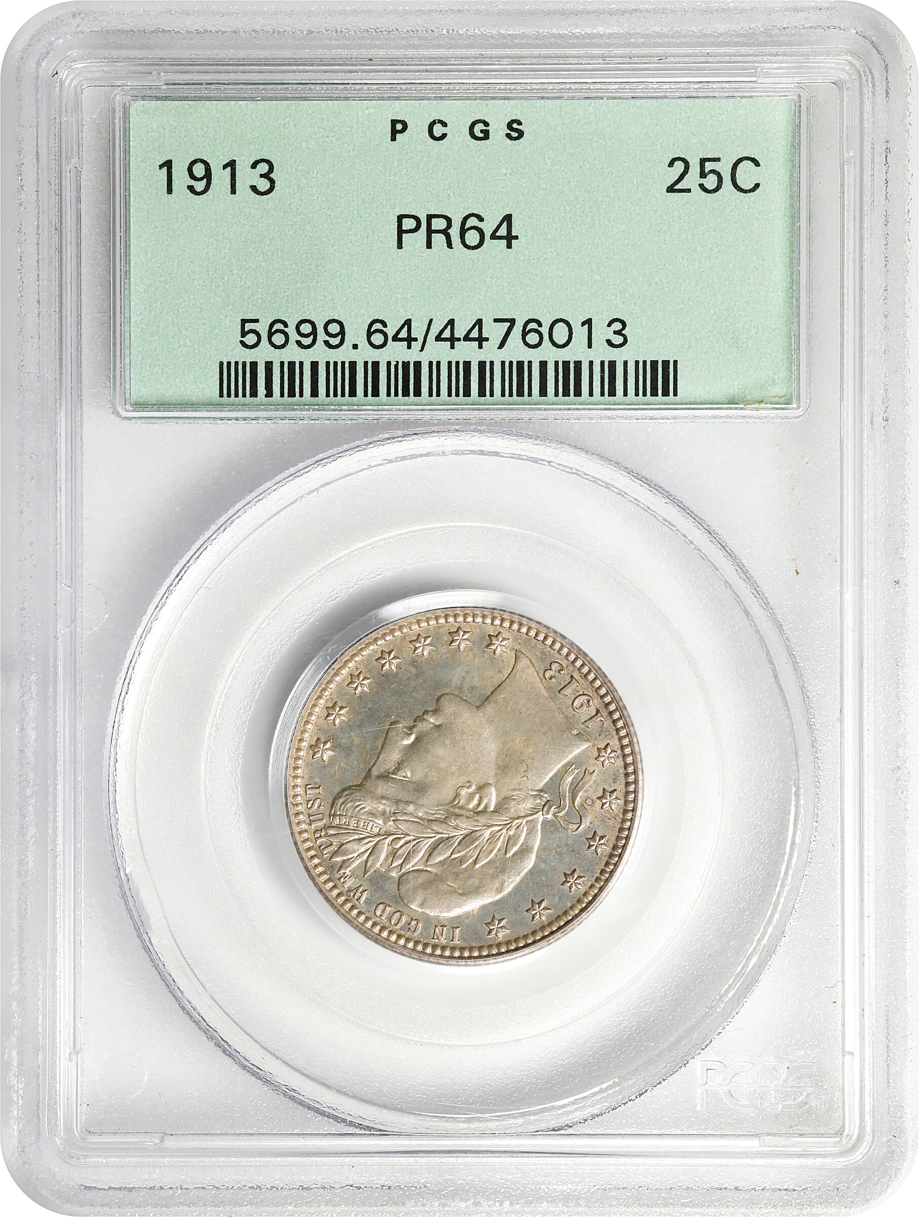 1913 25c AU53 thumbnail 24