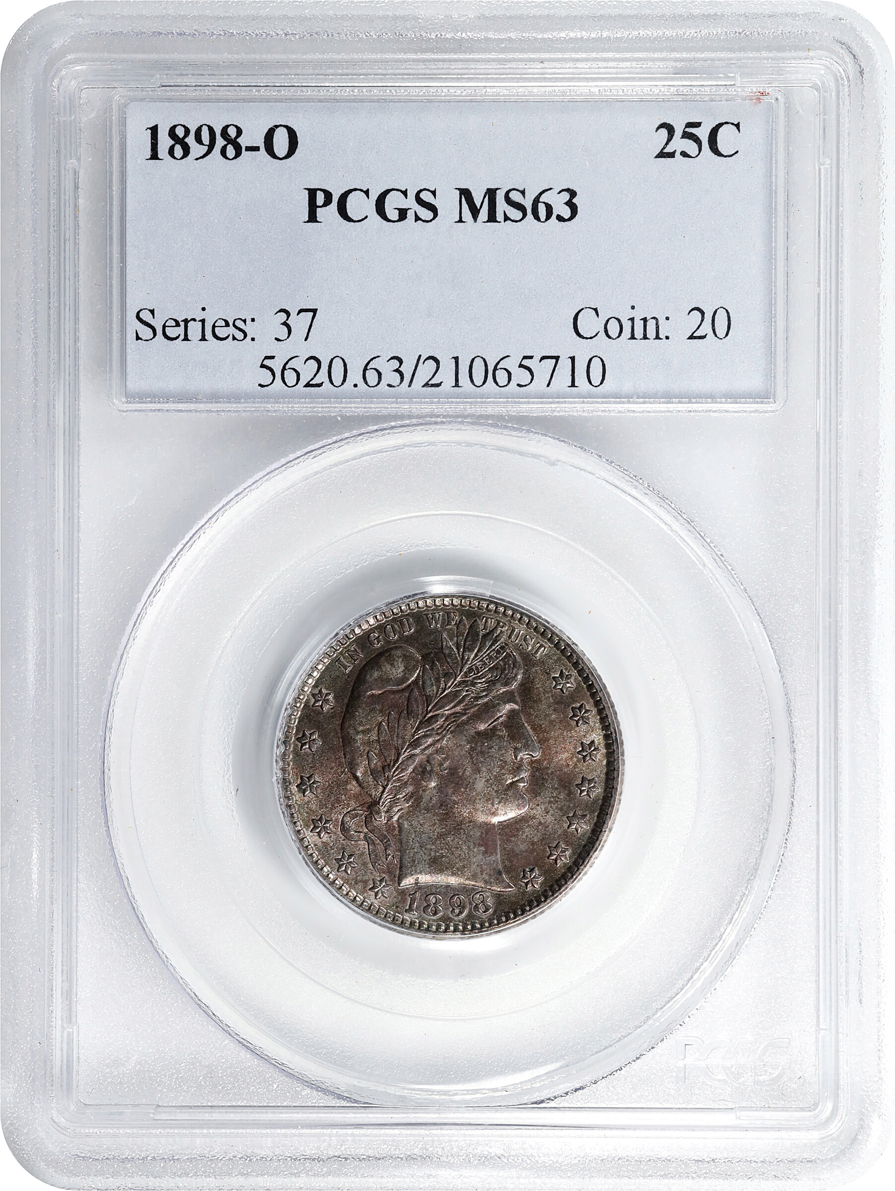 1898-O 25c MS60 thumbnail 14