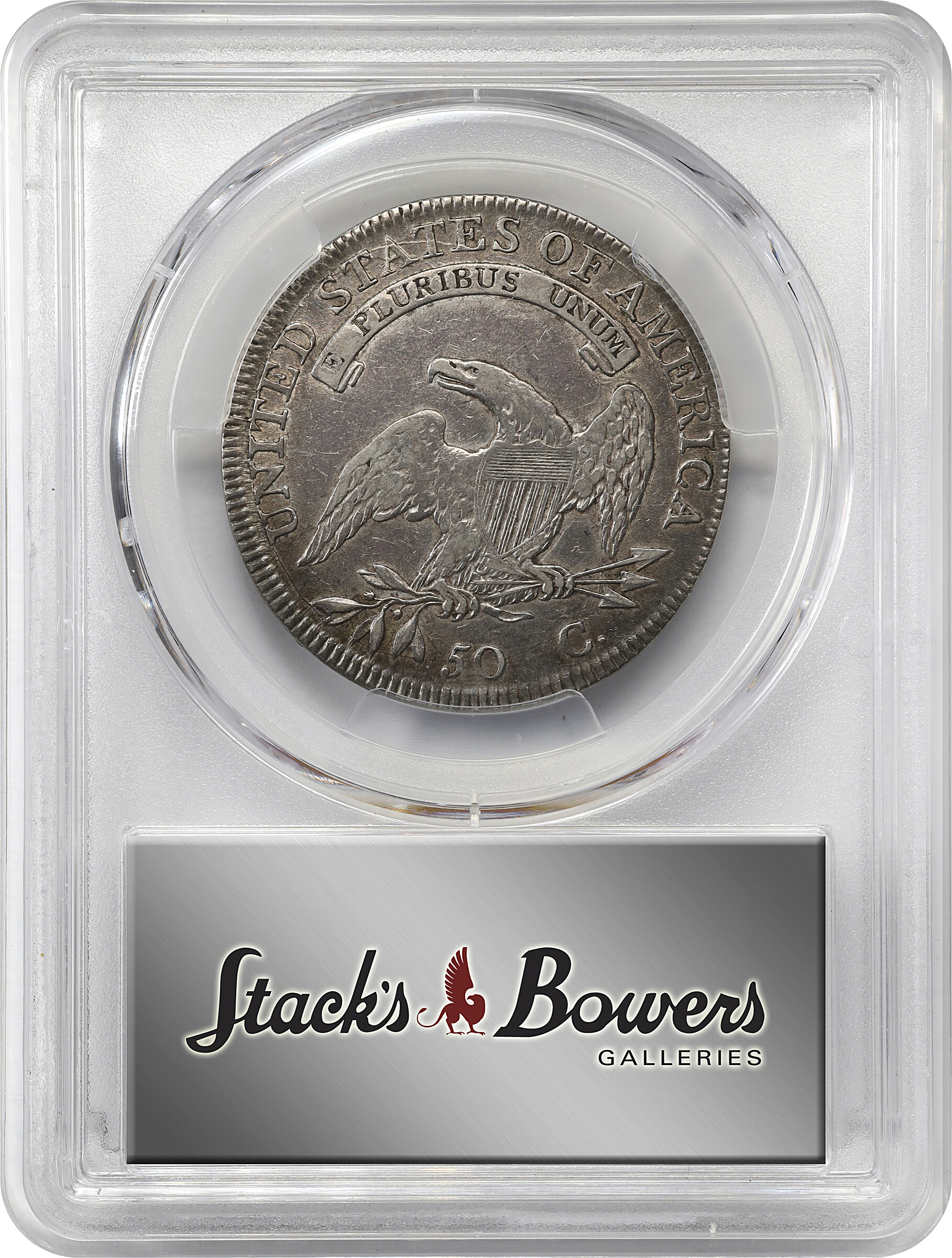 1807 50c Capped Bust, Small Stars MS60 thumbnail 24
