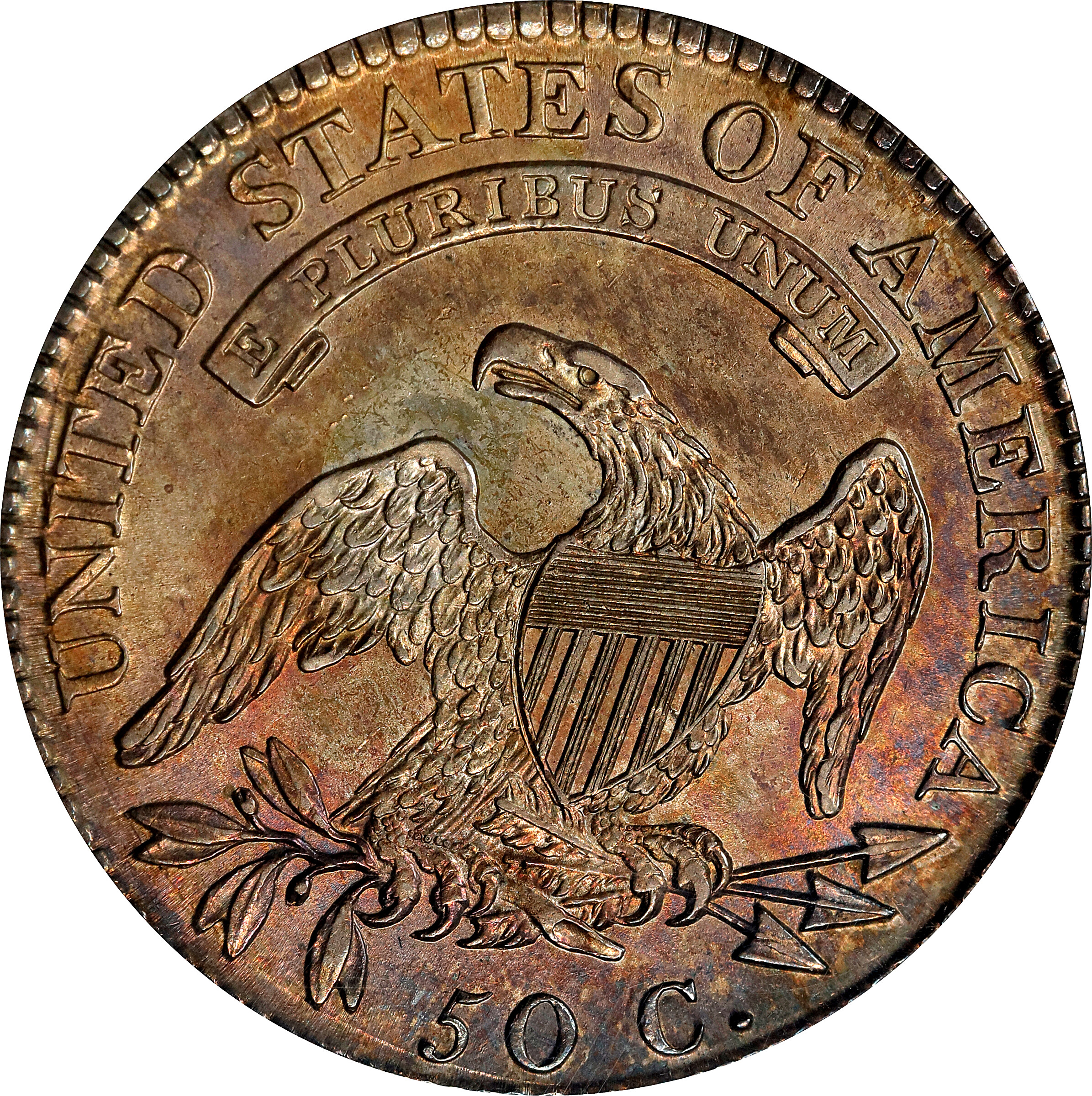1818 50c MS60 CAC thumbnail 2