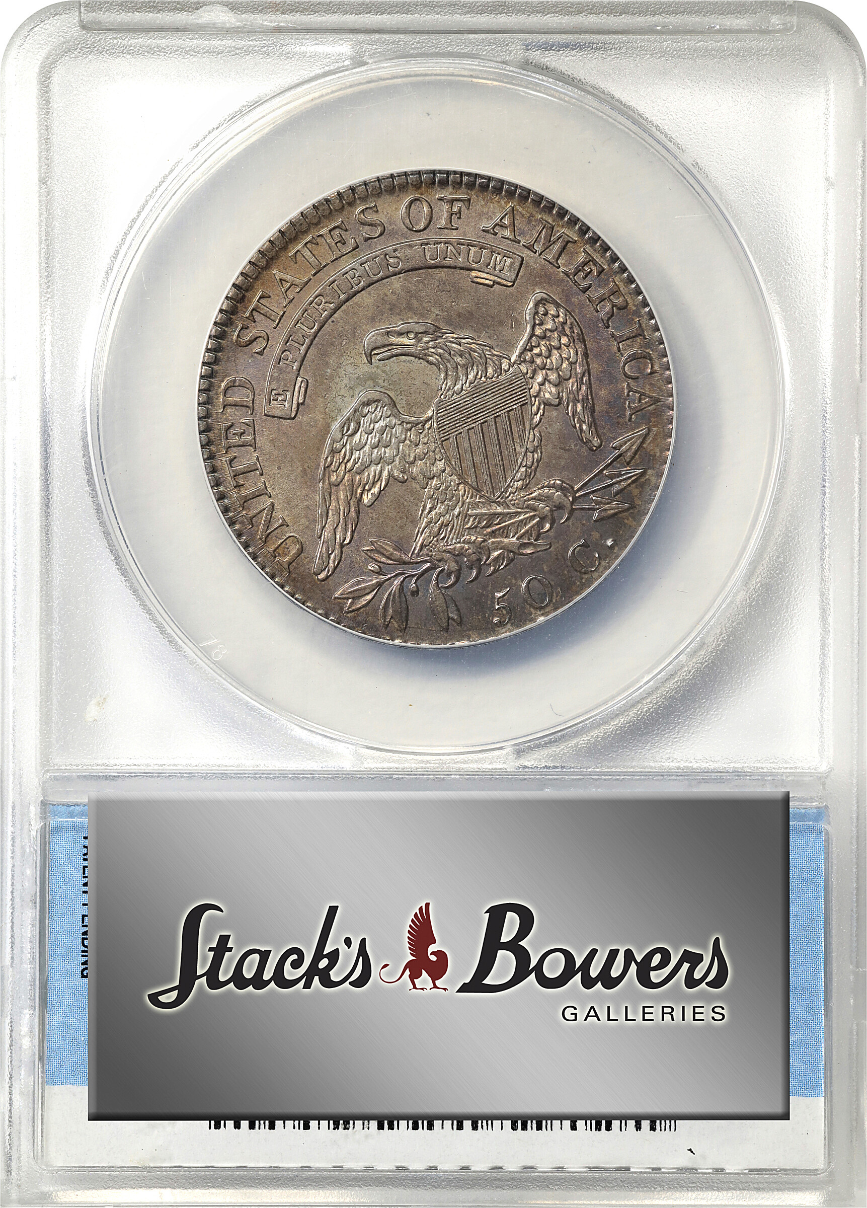 1818 50c MS60 CAC thumbnail 4