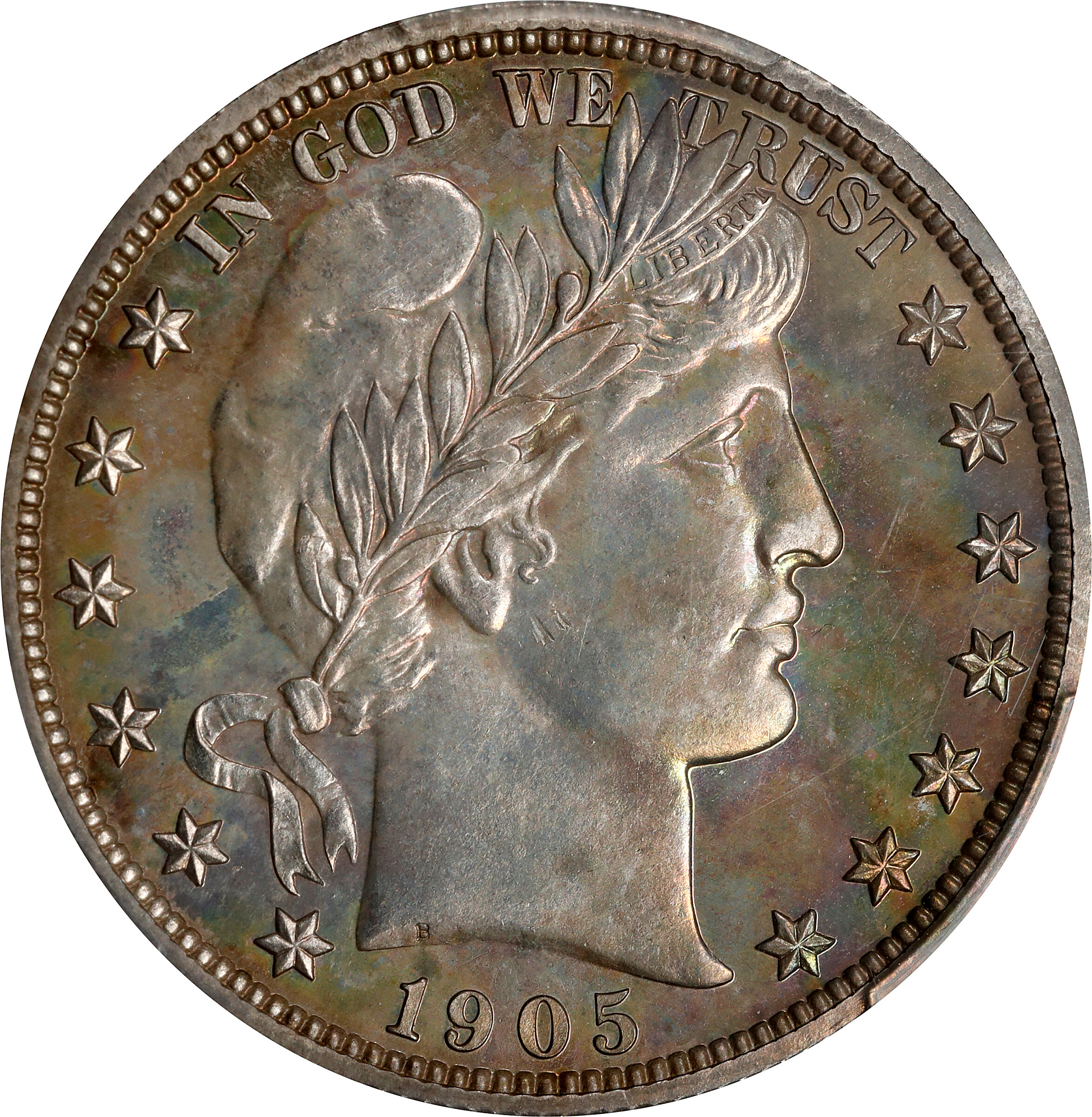 1905 Barber Half Dollar. Proof-65+ (PCGS). CAC.