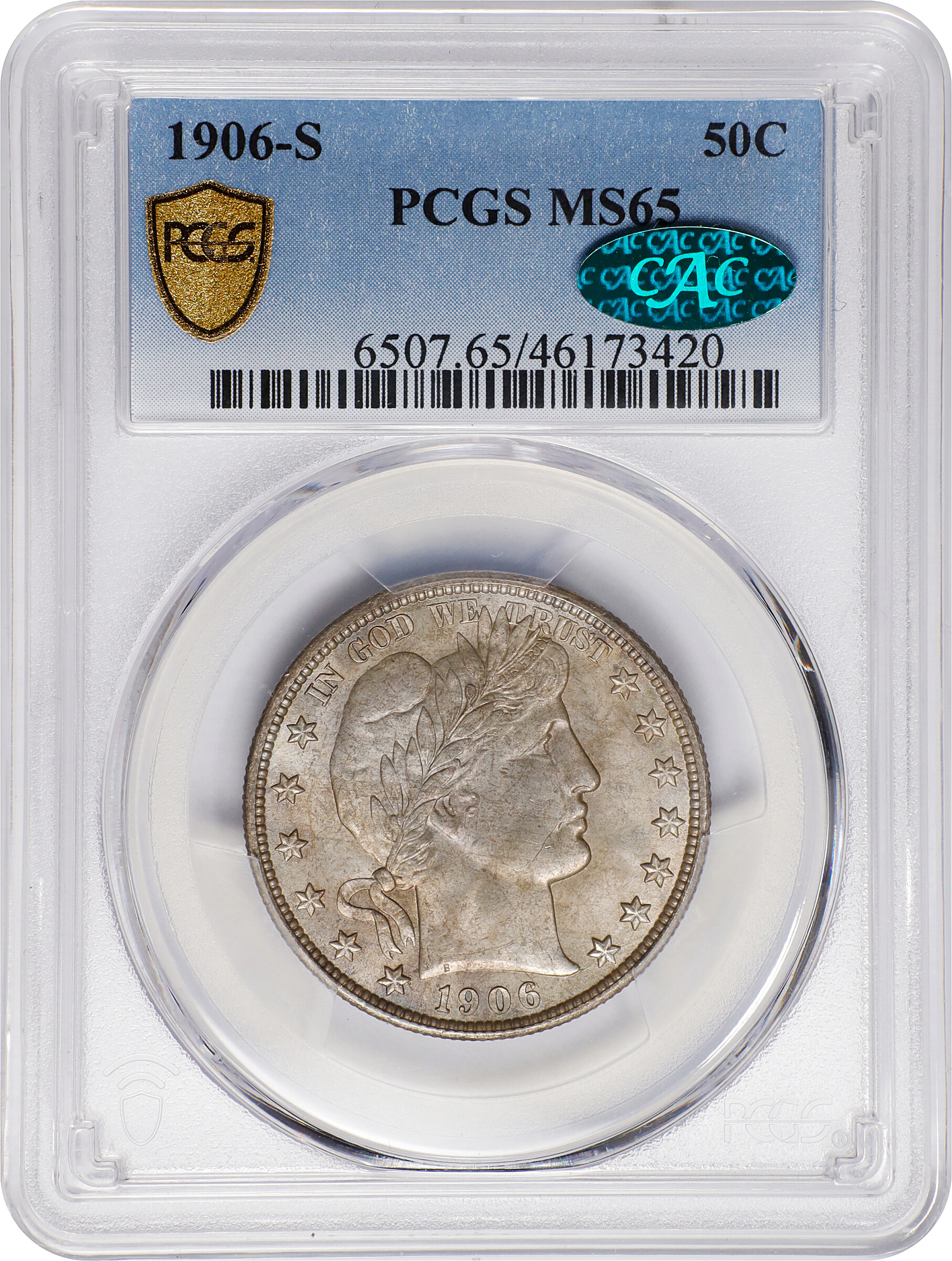 1906-S 50c MS65 thumbnail 3