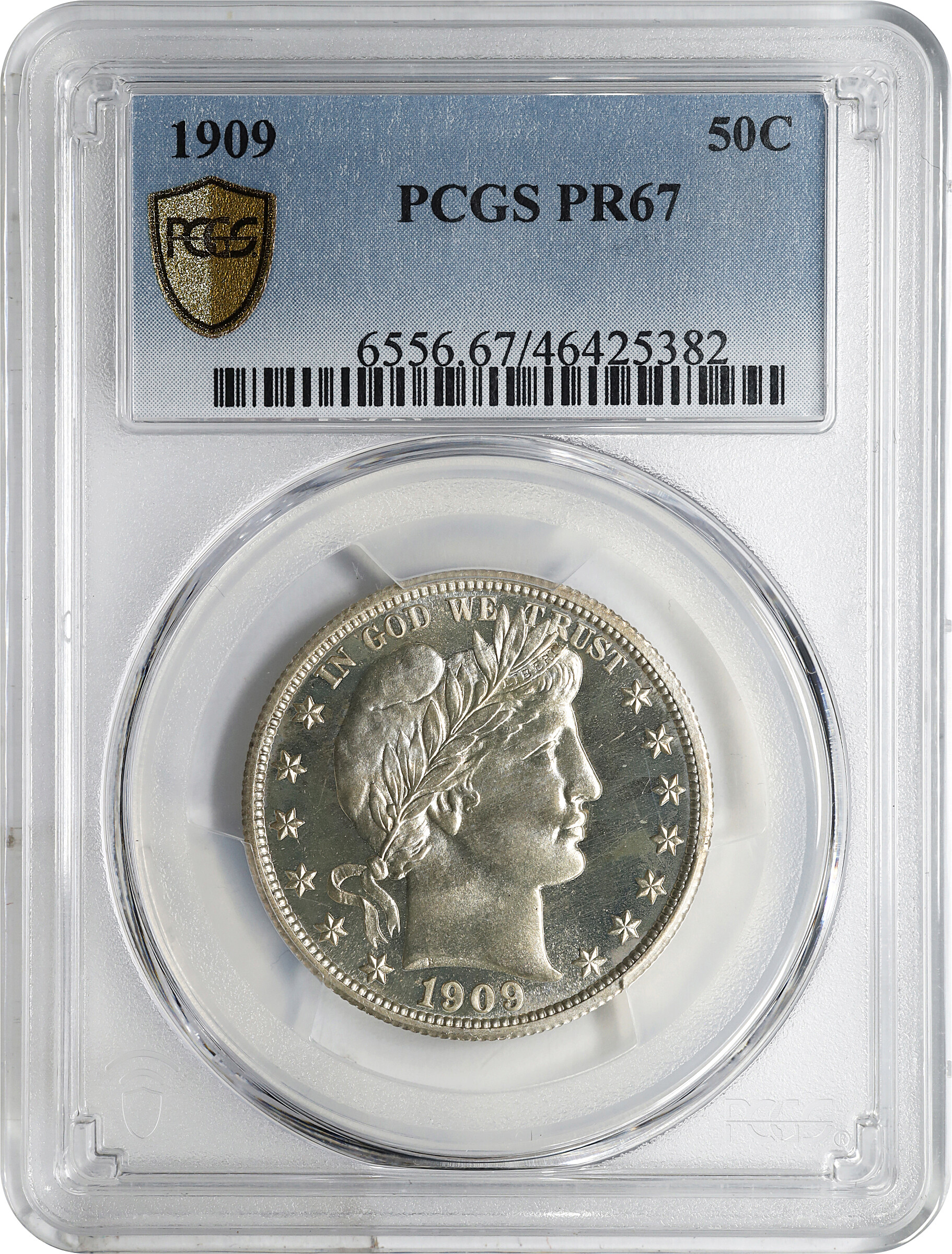 1909 50c PR67 thumbnail 3
