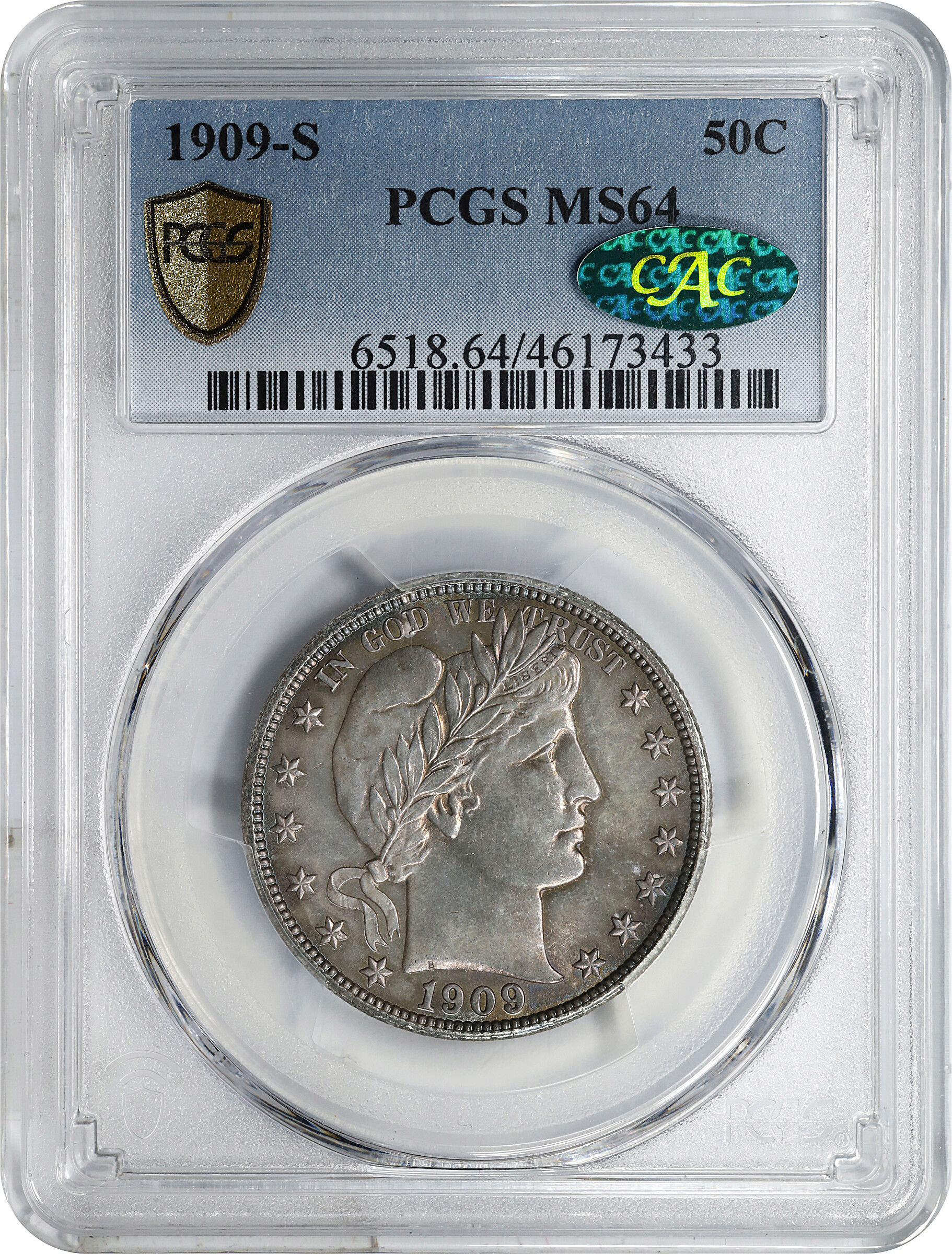 1909-S 50c MS68 thumbnail 11