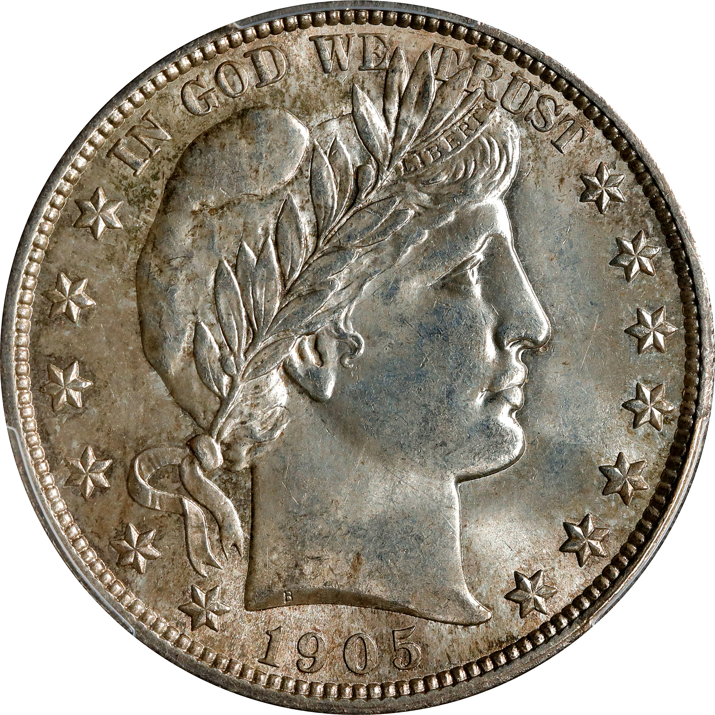 1905-S Barber Half Dollar. MS-63 (PCGS).