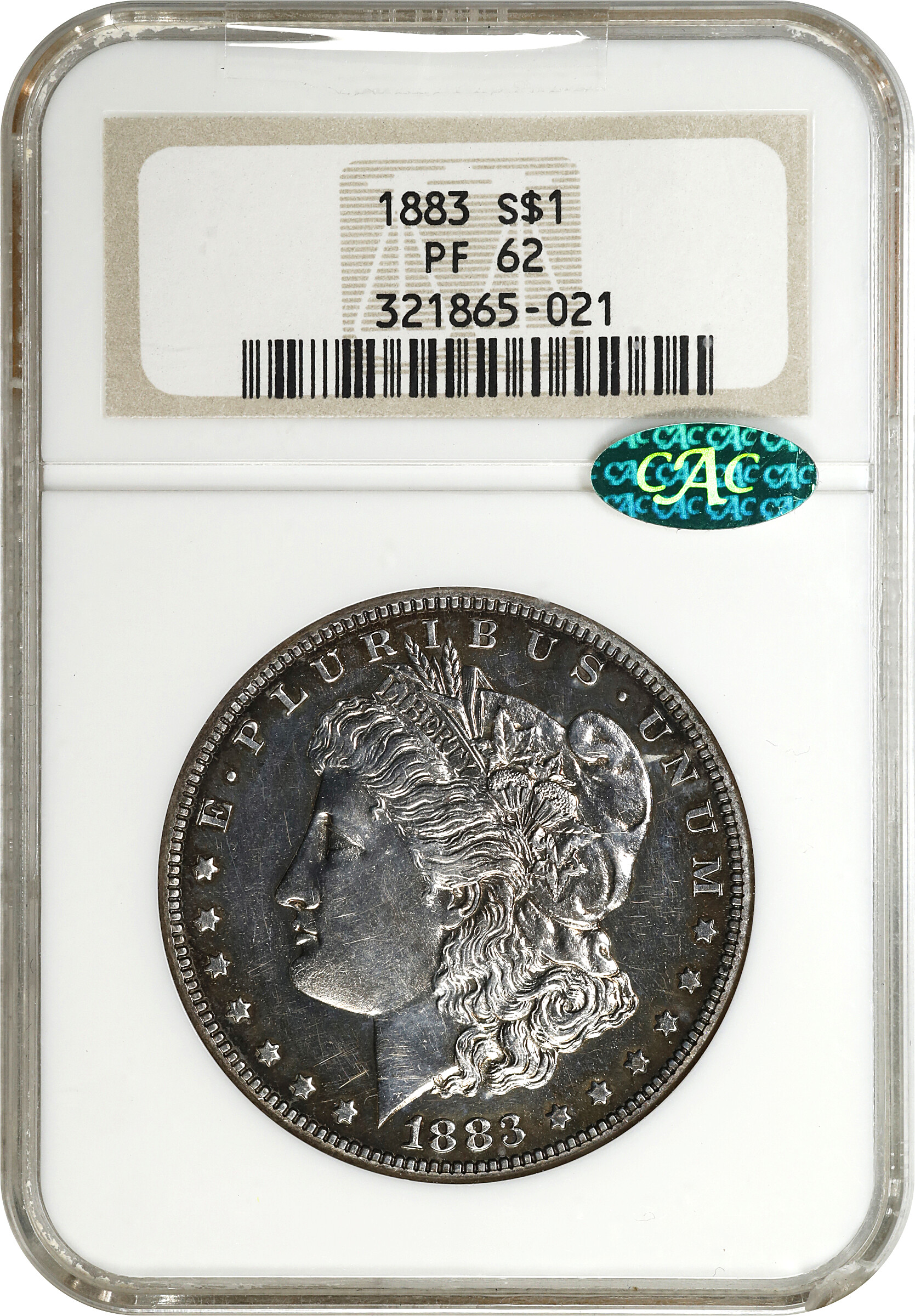 1883 $1 AU53 thumbnail 21