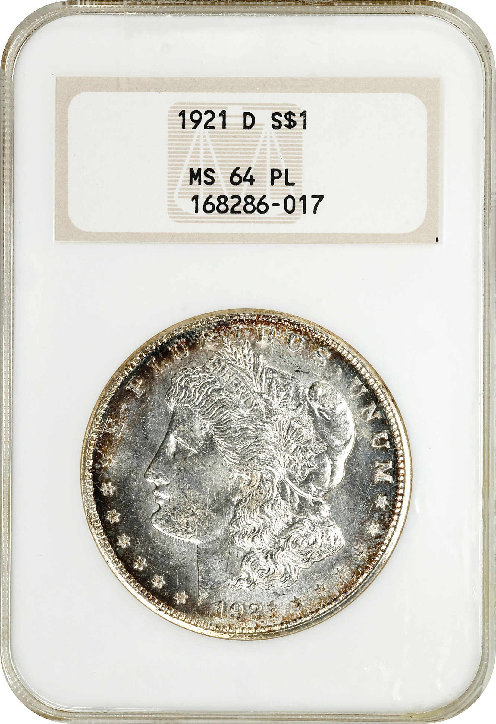 1921-D $1  MS PL MS64 PL CAC thumbnail 12