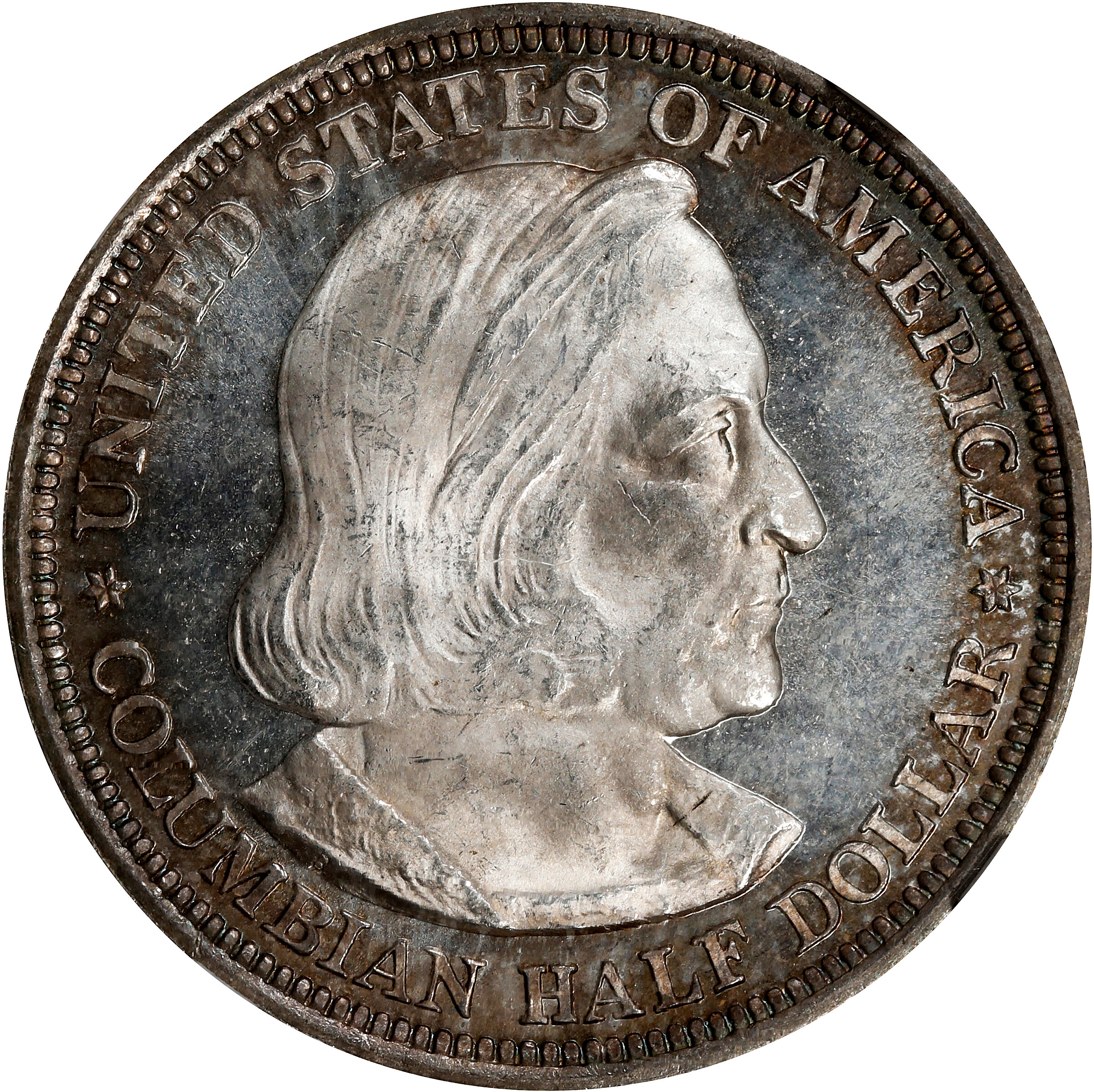 1892 Columbian Exposition. MS-66+ PL (NGC). CAC.