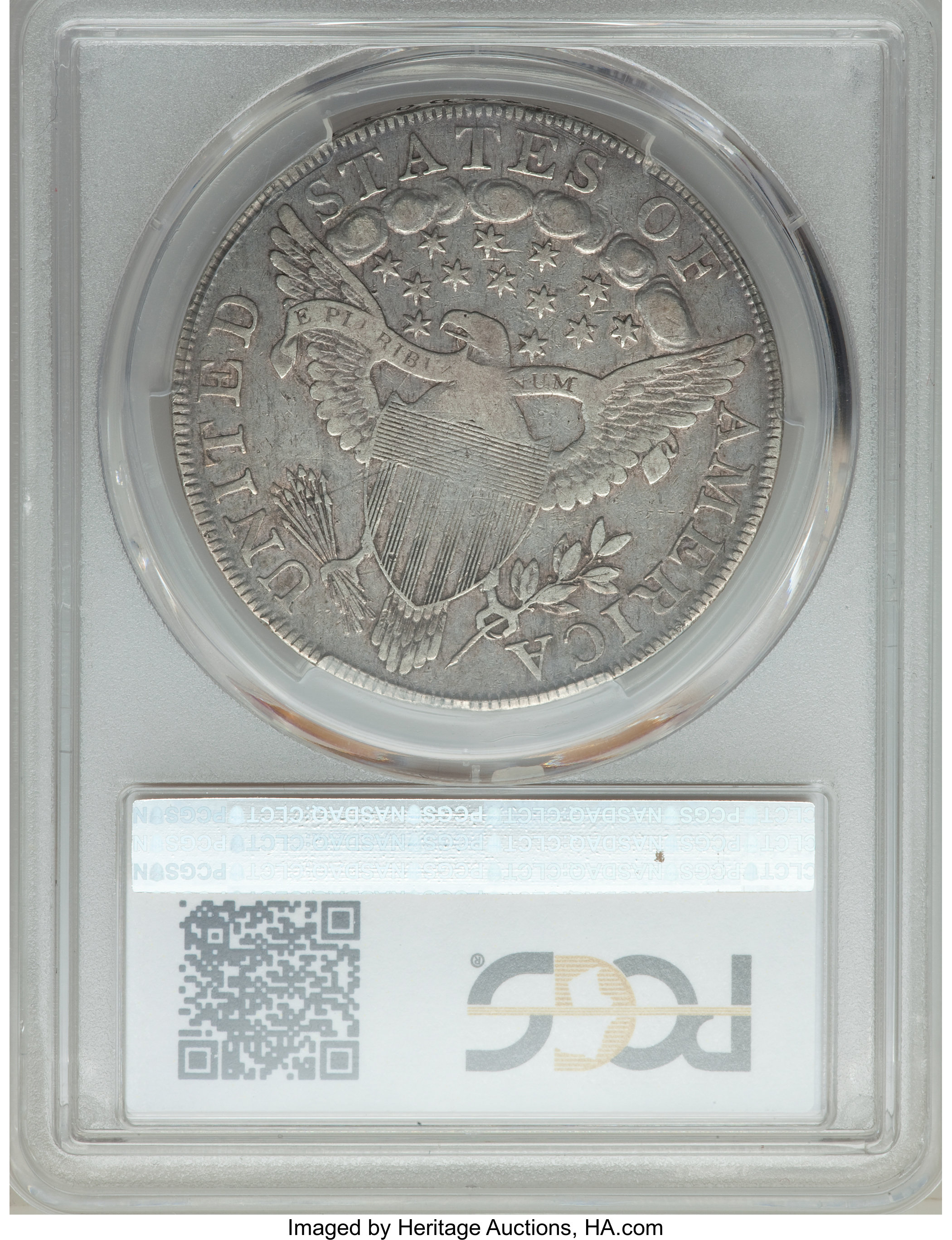 1798 $1  Large Eagle, Pointed 9, 5 Berries, B-11, BB-111 VG10 thumbnail 2