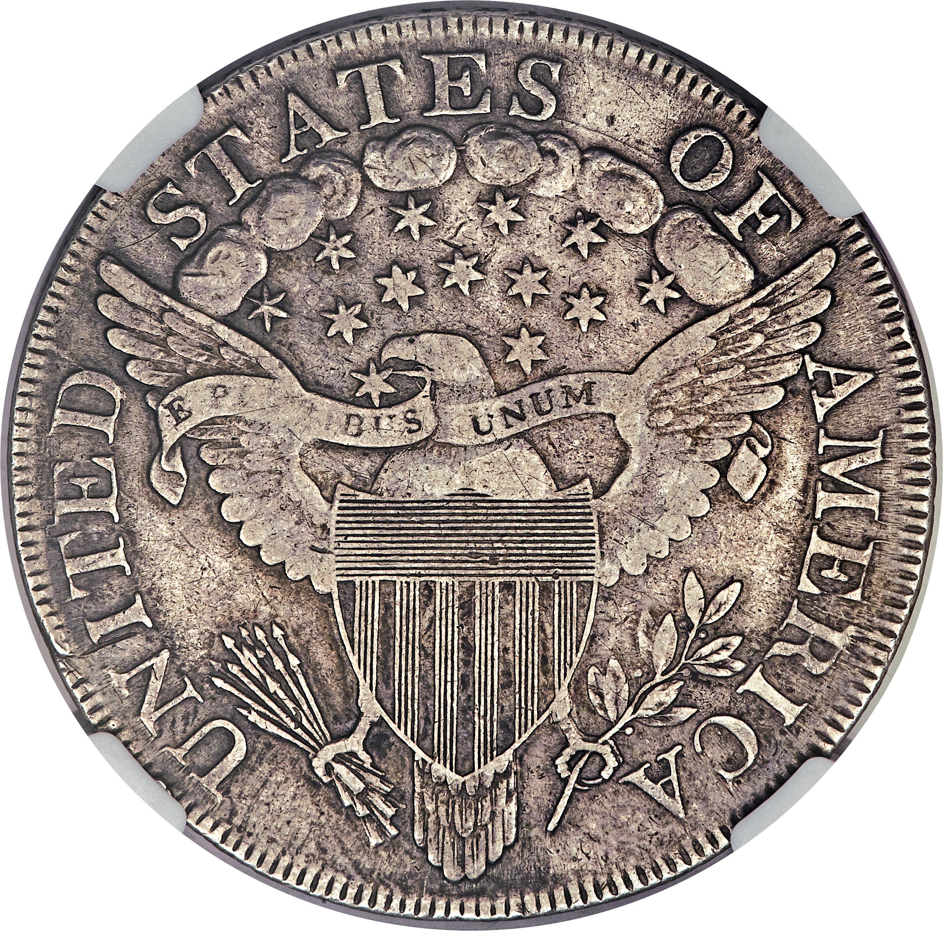 1799/8 $1  13 Stars Reverse, B-2, BB-143 AG2 thumbnail 26