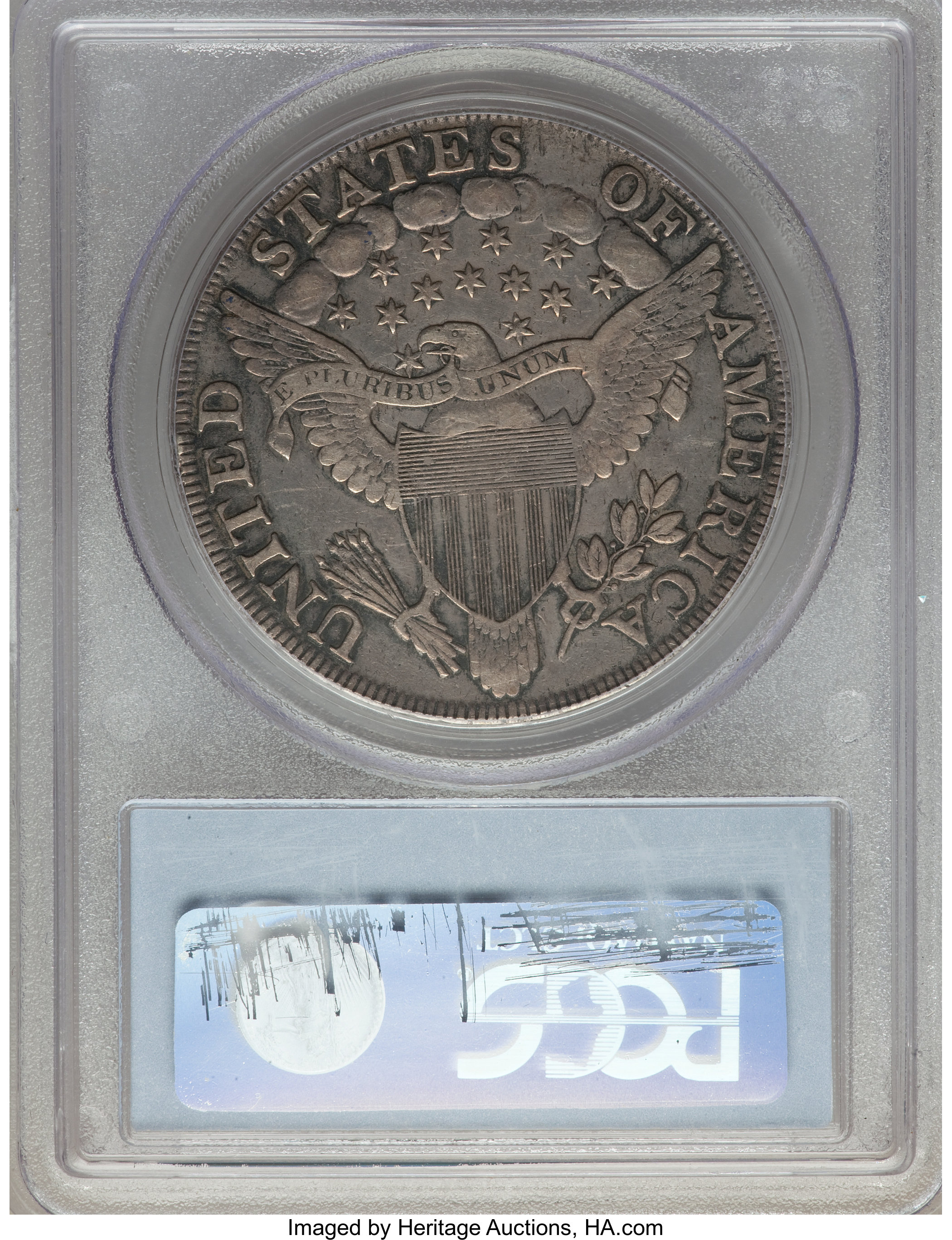 1801 $1  B-2, BB-212 VG10 CAC thumbnail 12