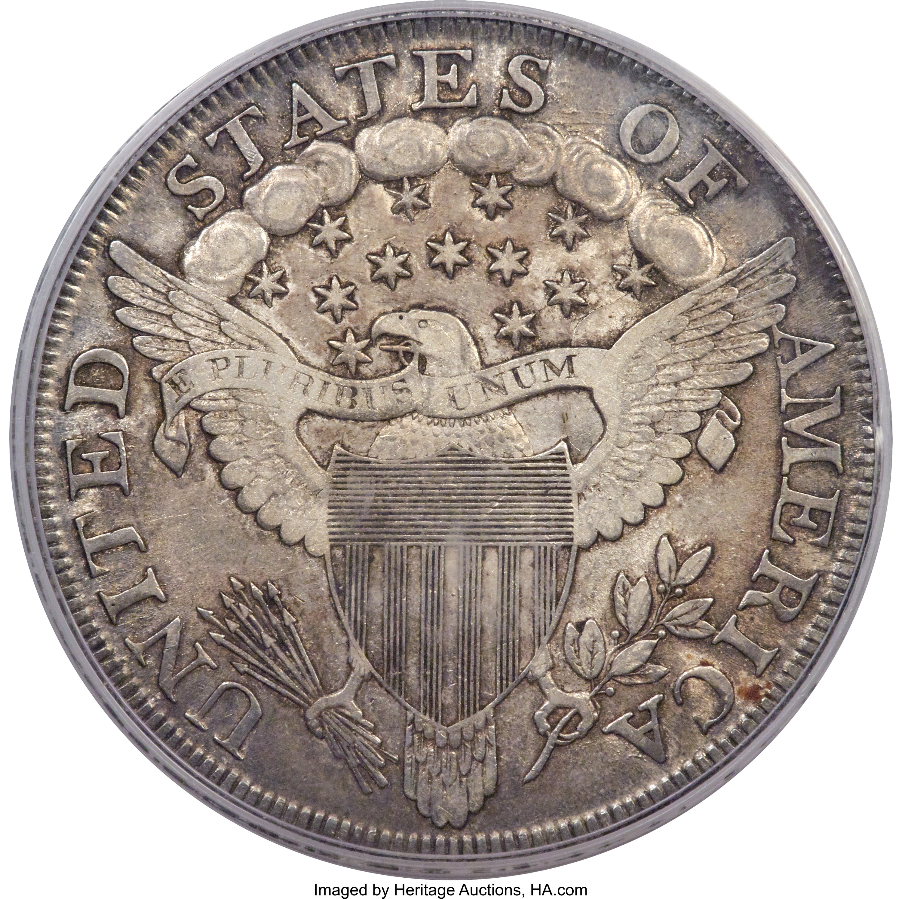 1801 $1  B-3, BB-213 AU50 CAC thumbnail 16