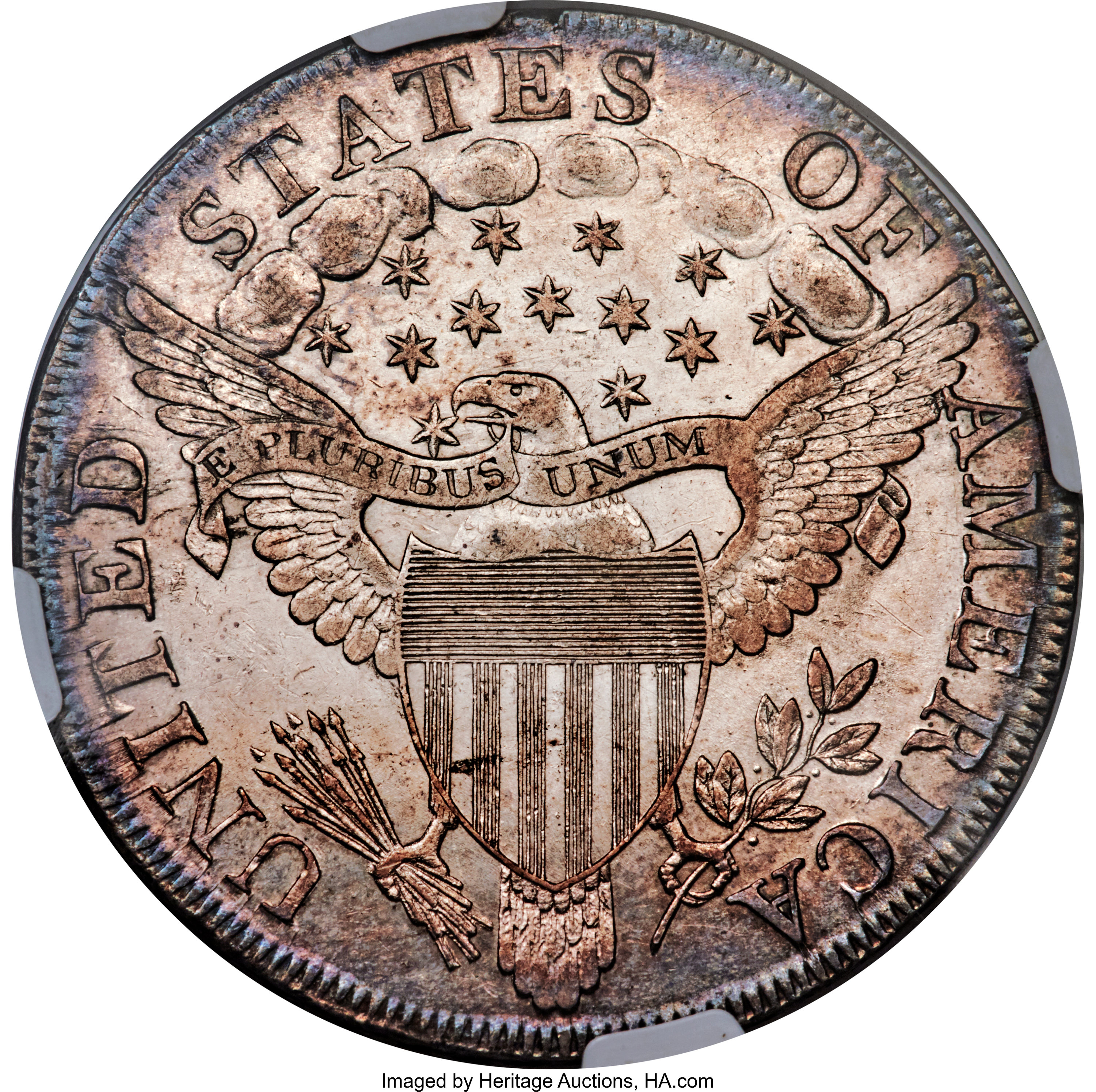 1803 $1  Large 3, B-6, BB-255 AU58 thumbnail 4
