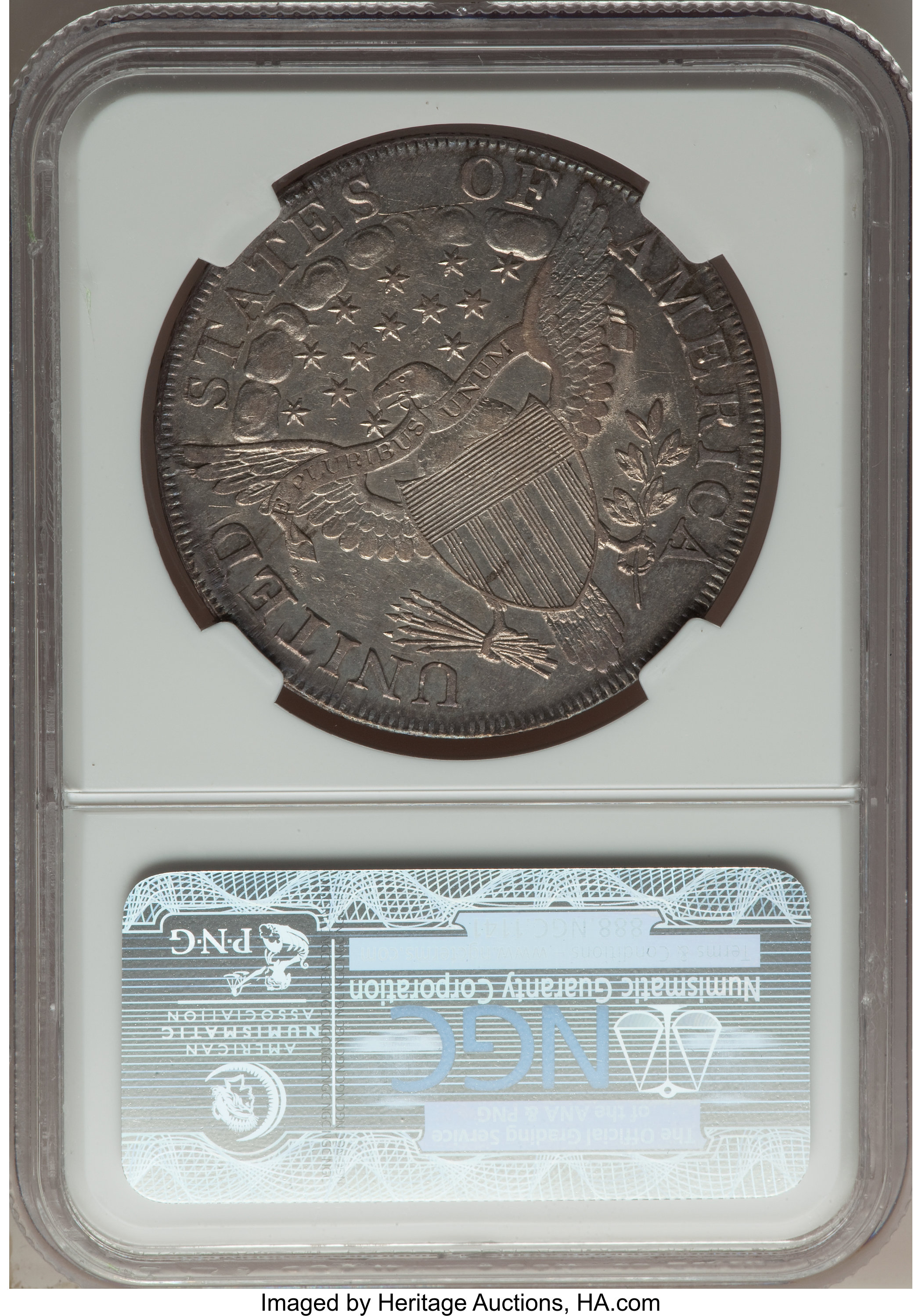 1803 $1  Large 3, B-6, BB-255 AU58 thumbnail 6