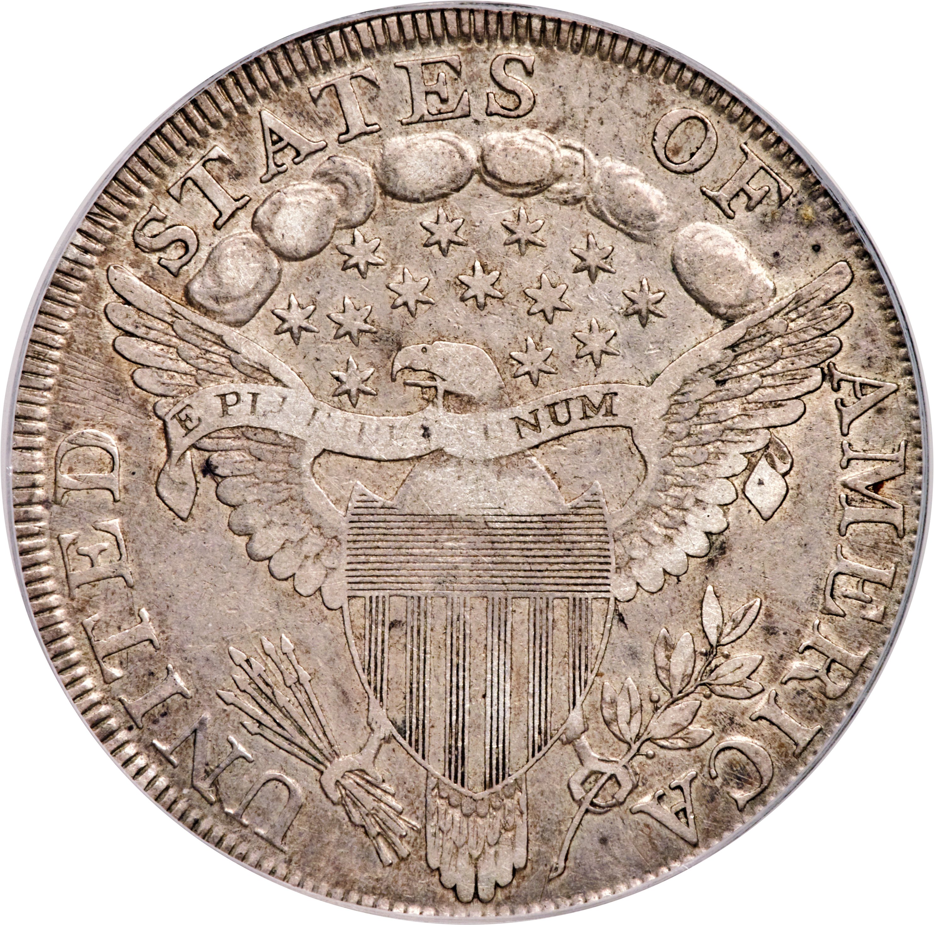 1798 $1  Large Eagle, Pointed 9, 10 Arrows, B-21, BB-107 VG10 thumbnail 23