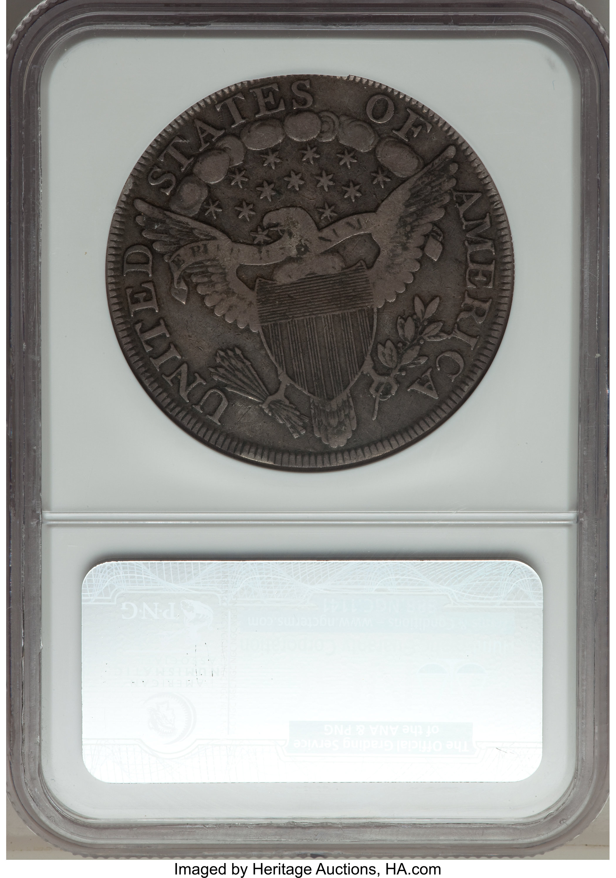 1800 $1  B-1, BB-181 VG10 thumbnail 2