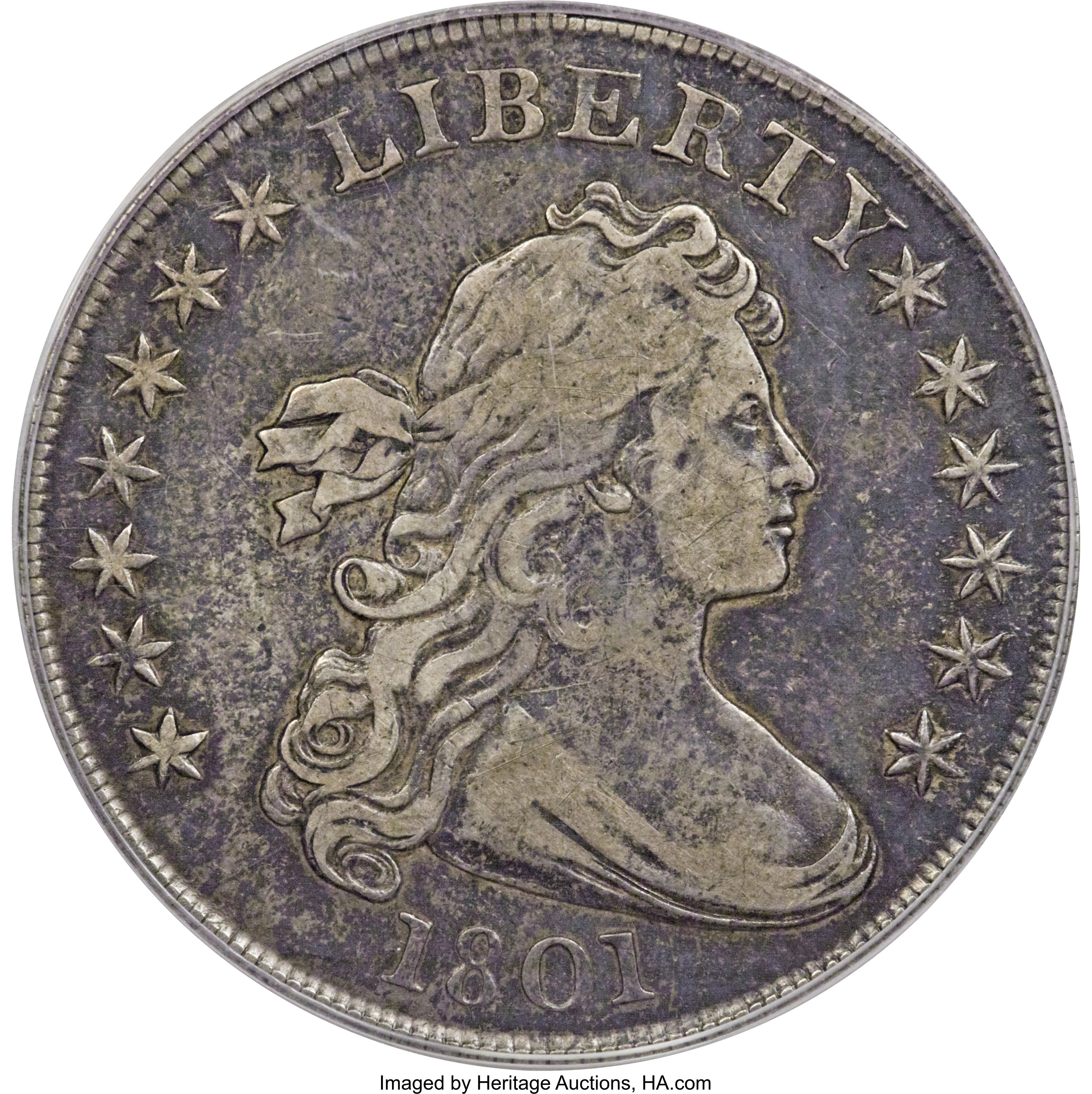 1801 $1 B-2, BB-212, R.3, VF30 PCGS. ...