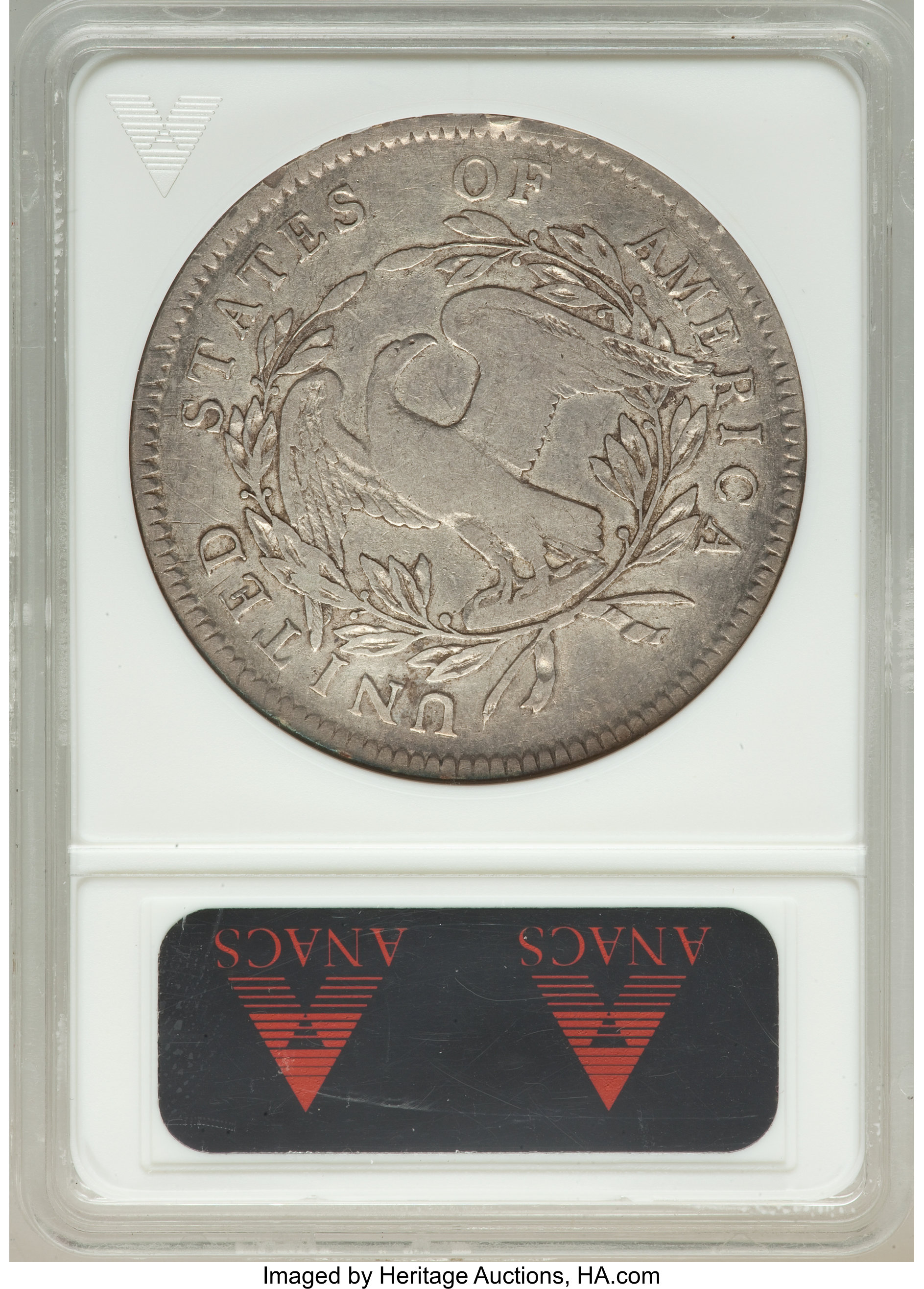 1795 $1  Flowing Hair, 3 Leaves, B-6, BB-25 MS64 thumbnail 24