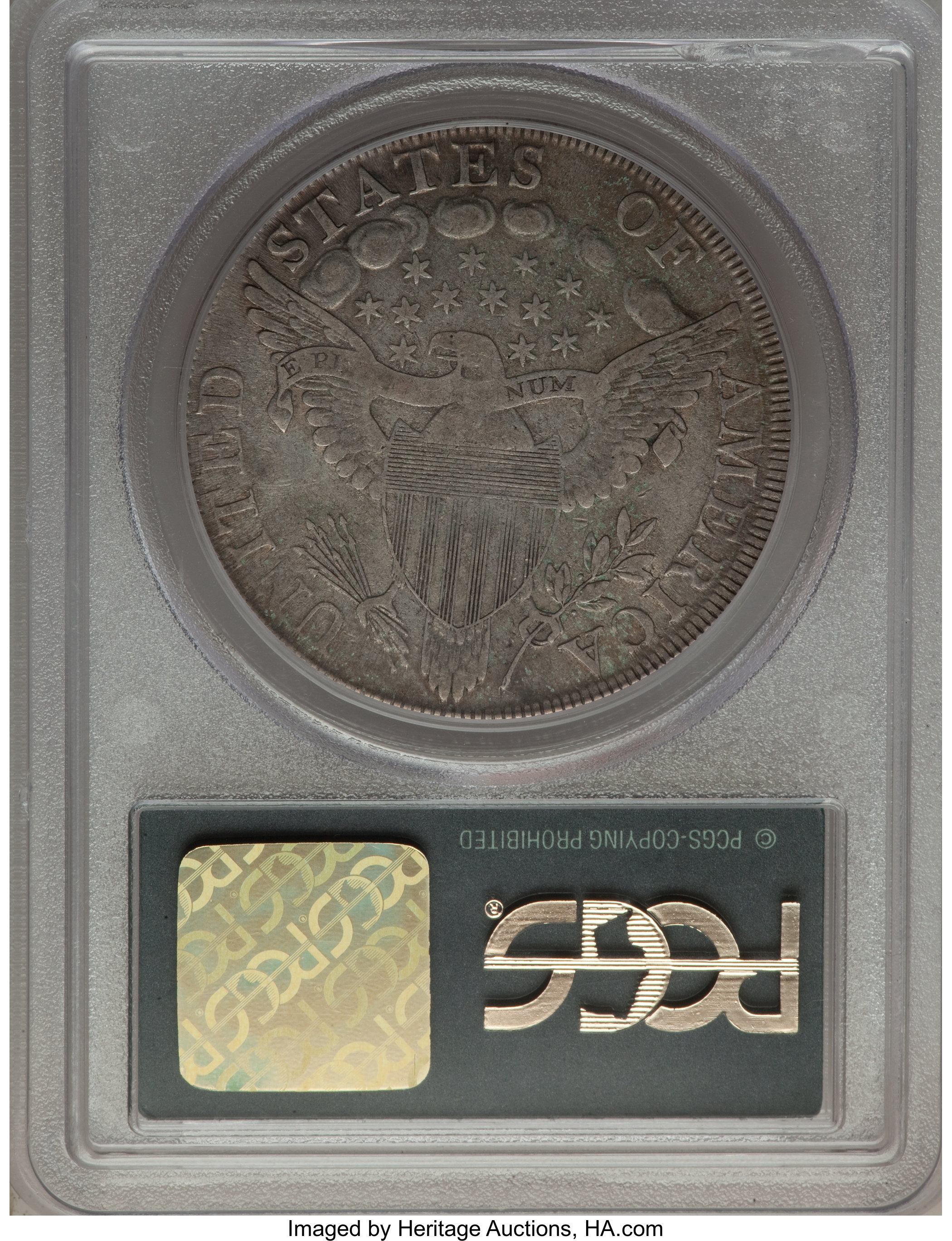 1798 $1  Large Eagle, Pointed 9, 10 Arrows, B-13, BB-108 VF25 thumbnail 2