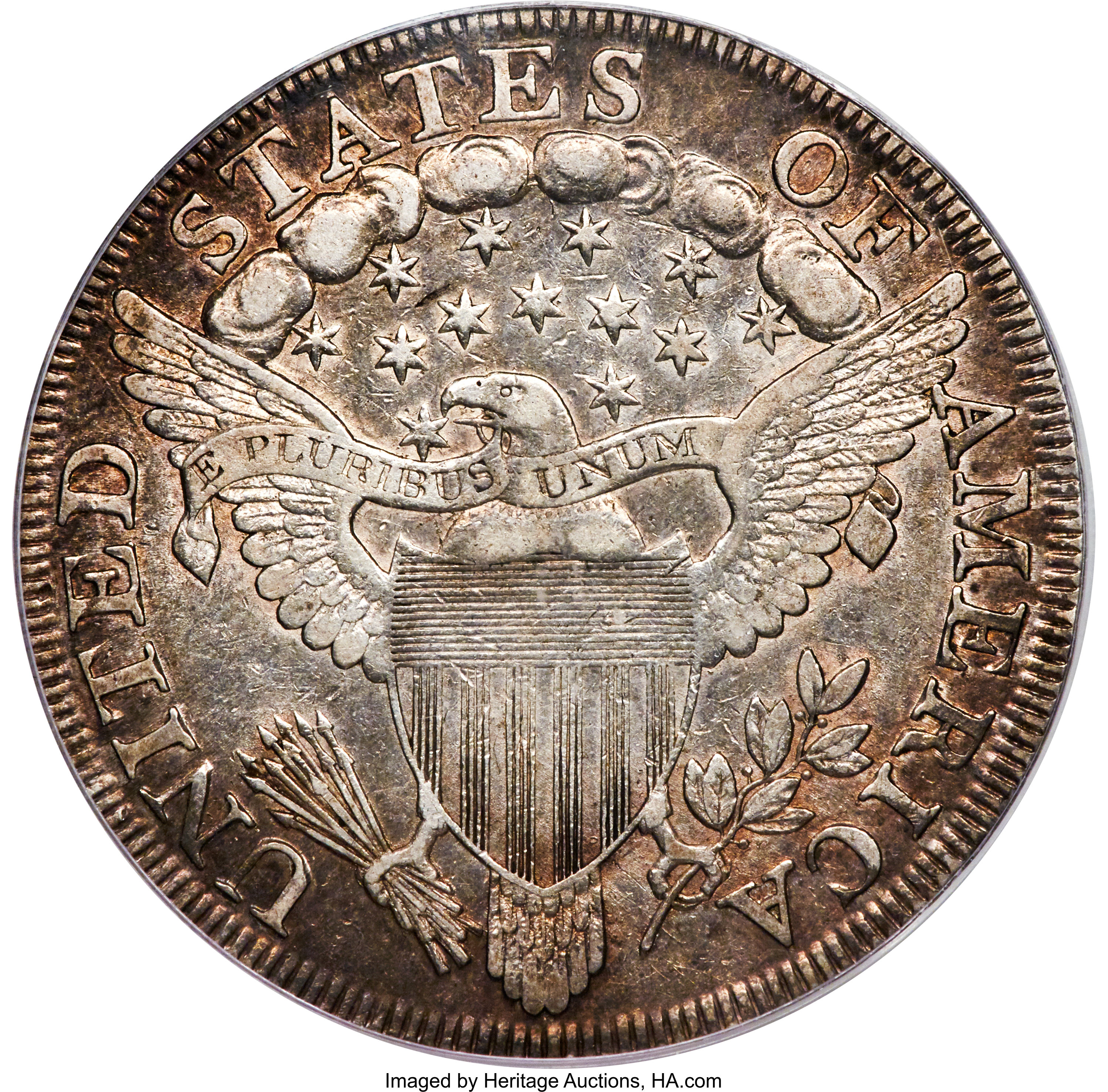 1802/1 $1  Narrow Date, B-4, BB-232 VF35 thumbnail 4