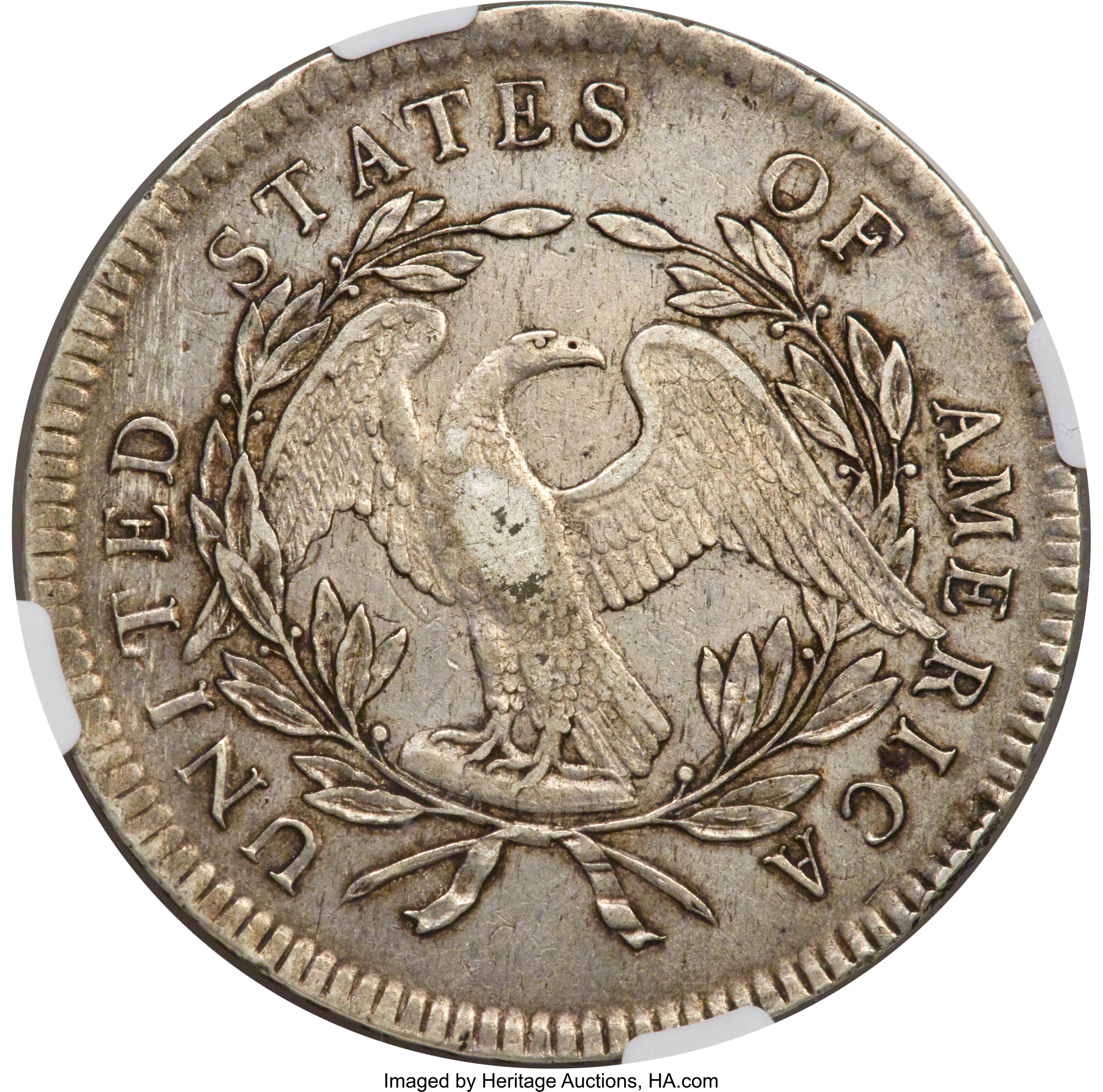 1795 $1  Flowing Hair, 3 Leaves, B-6, BB-25 MS64 thumbnail 7
