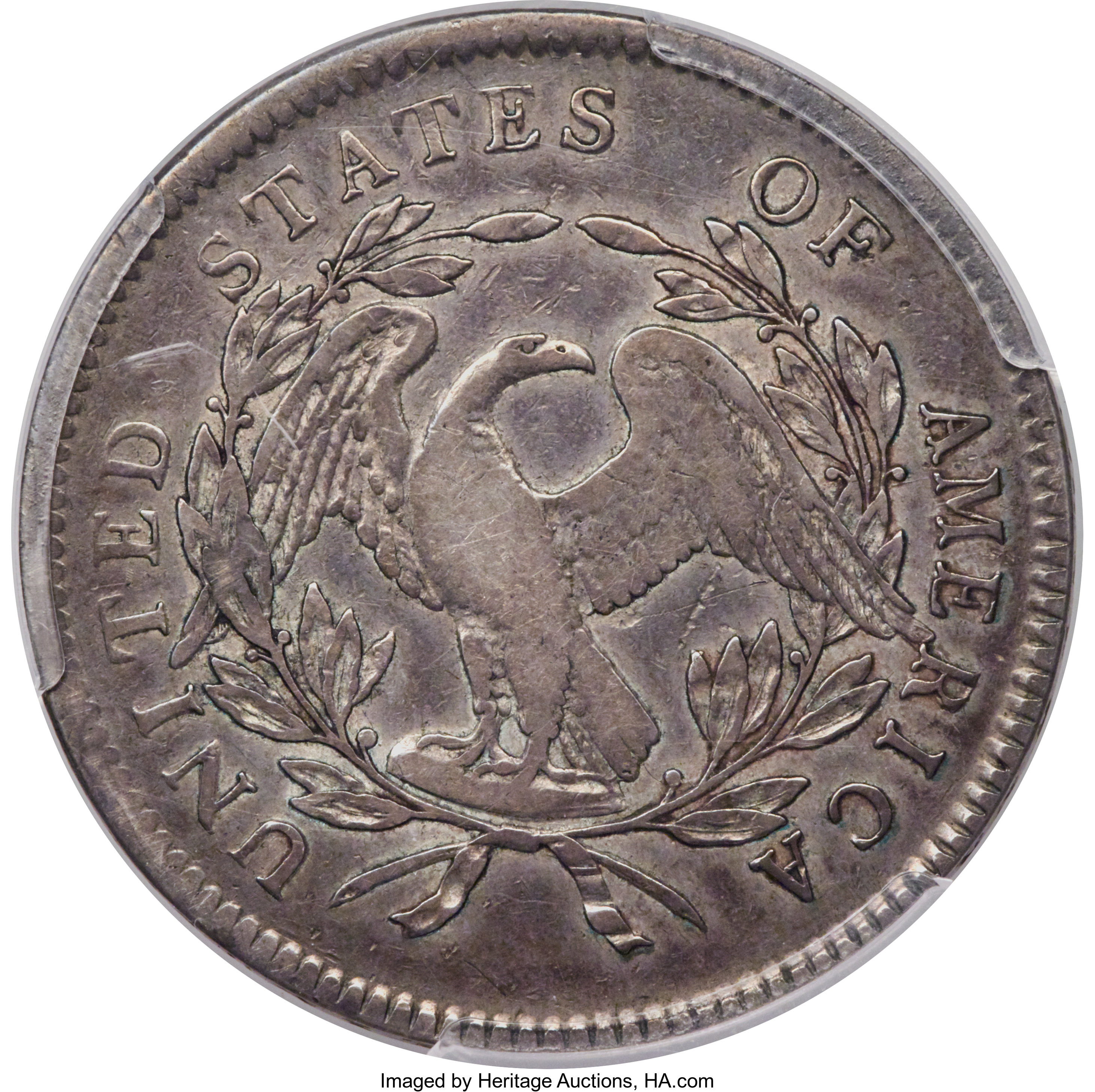 1795 $1  Flowing Hair, 3 Leaves, B-12, BB-26 P1 thumbnail 15