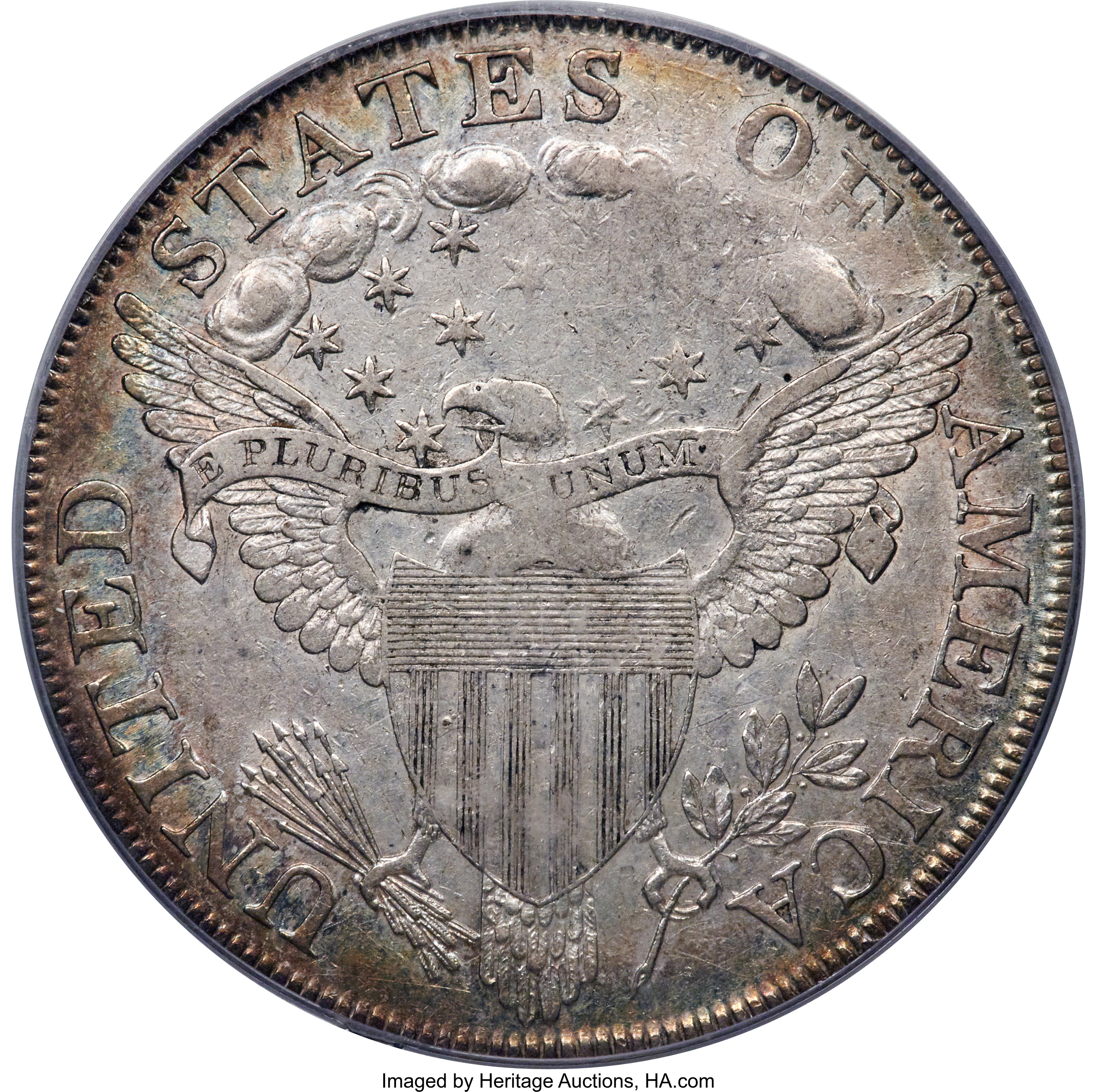 1798 $1  Large Eagle, Pointed 9, Close Date, B-31, BB-115 VF30 thumbnail 25