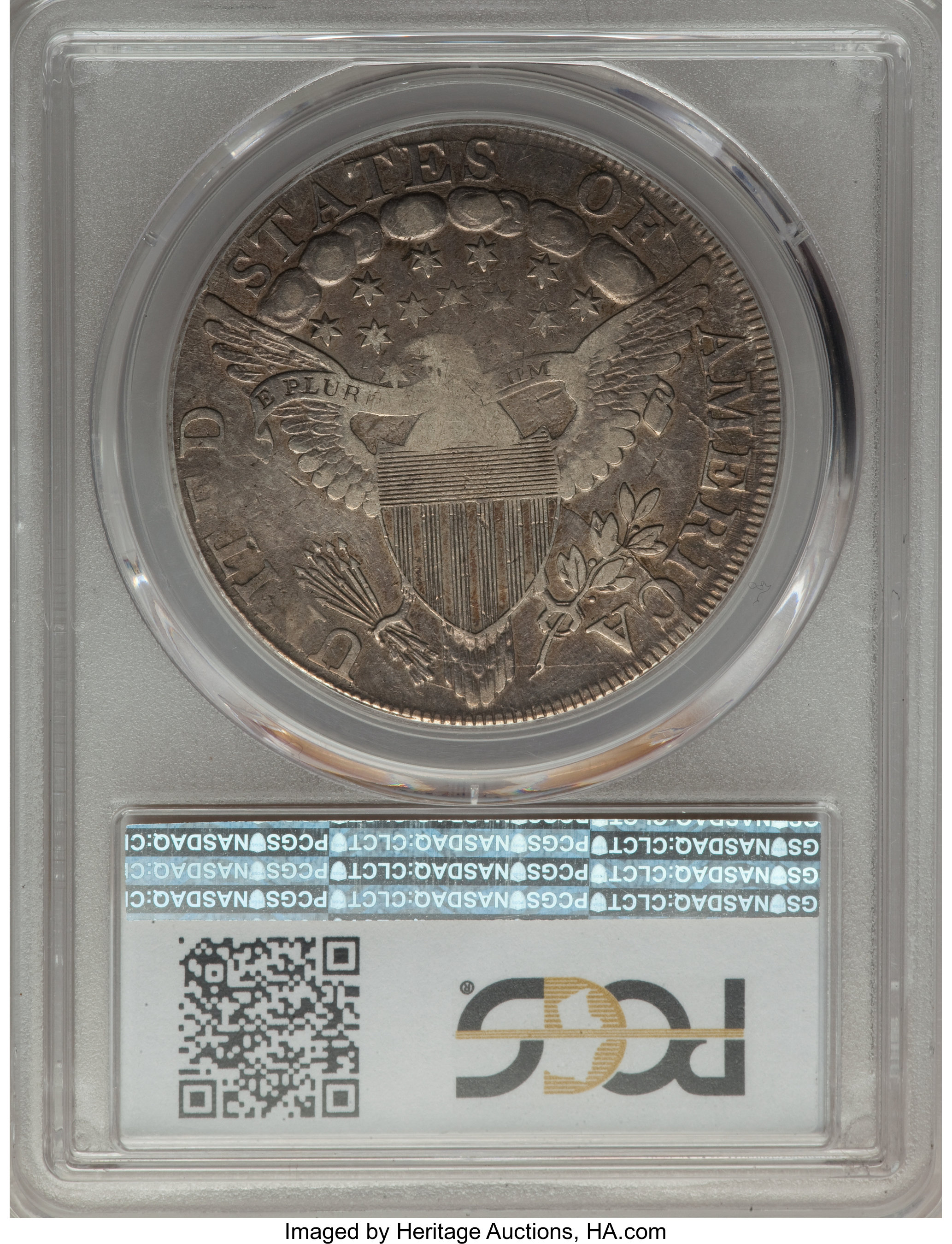 1798 $1  Large Eagle, Pointed 9, 4 Berries, B-8, BB-125 VF35 thumbnail 3