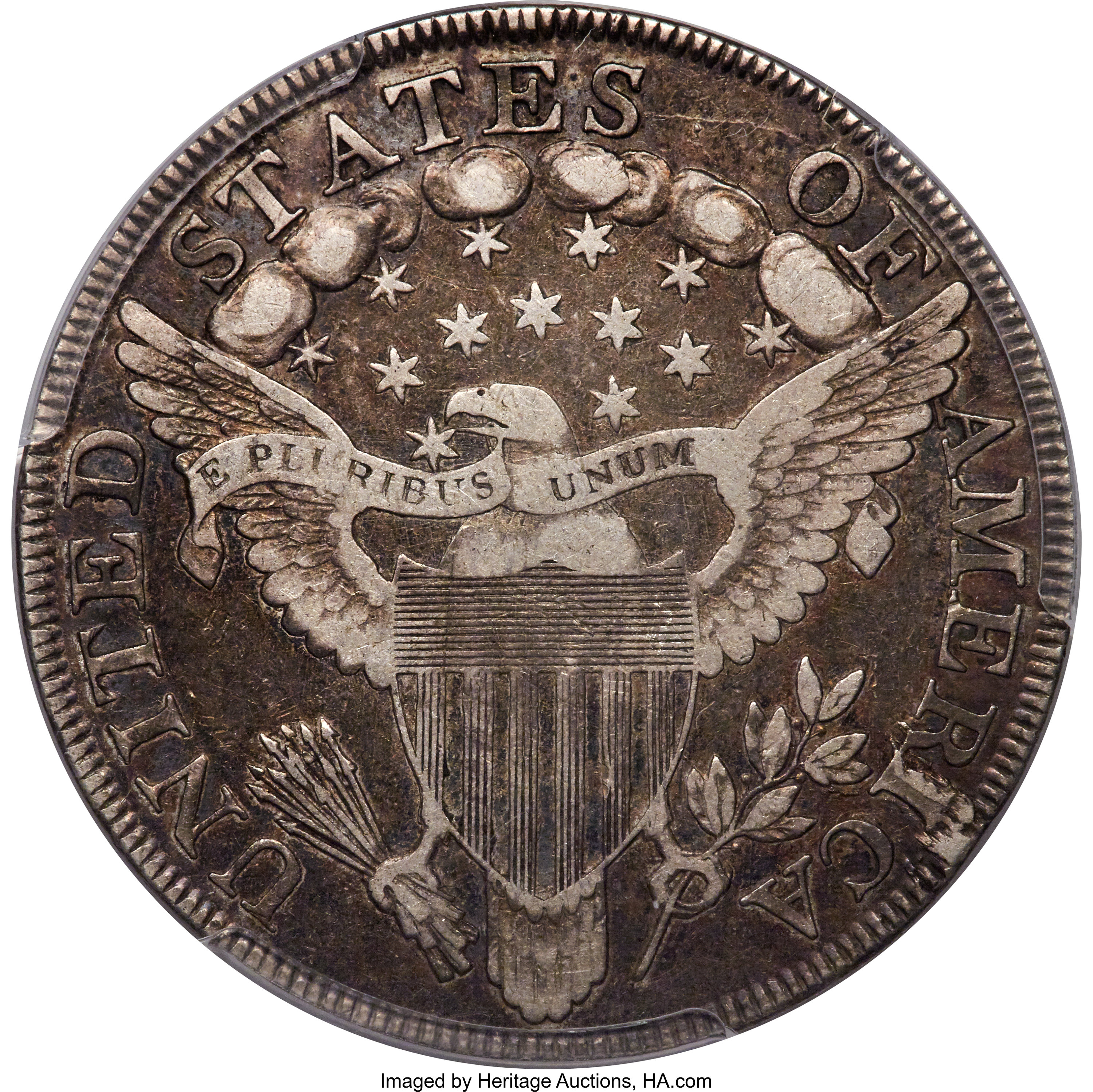 1799/8 $1  13 Stars Reverse, B-1, BB-142 VF35 thumbnail 7