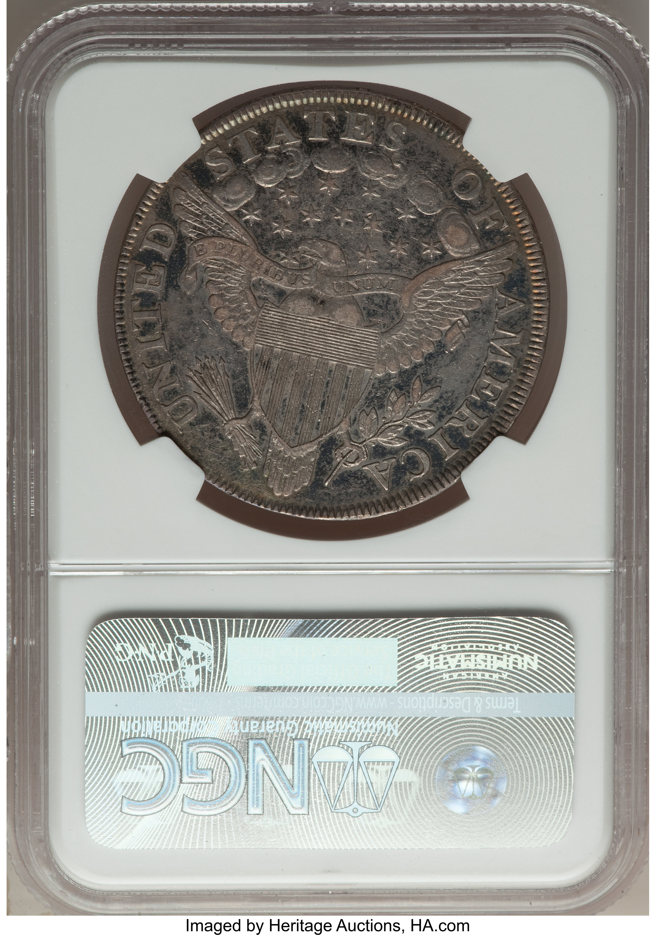 1800 $1  B-12, BB-184 AU55 thumbnail 3